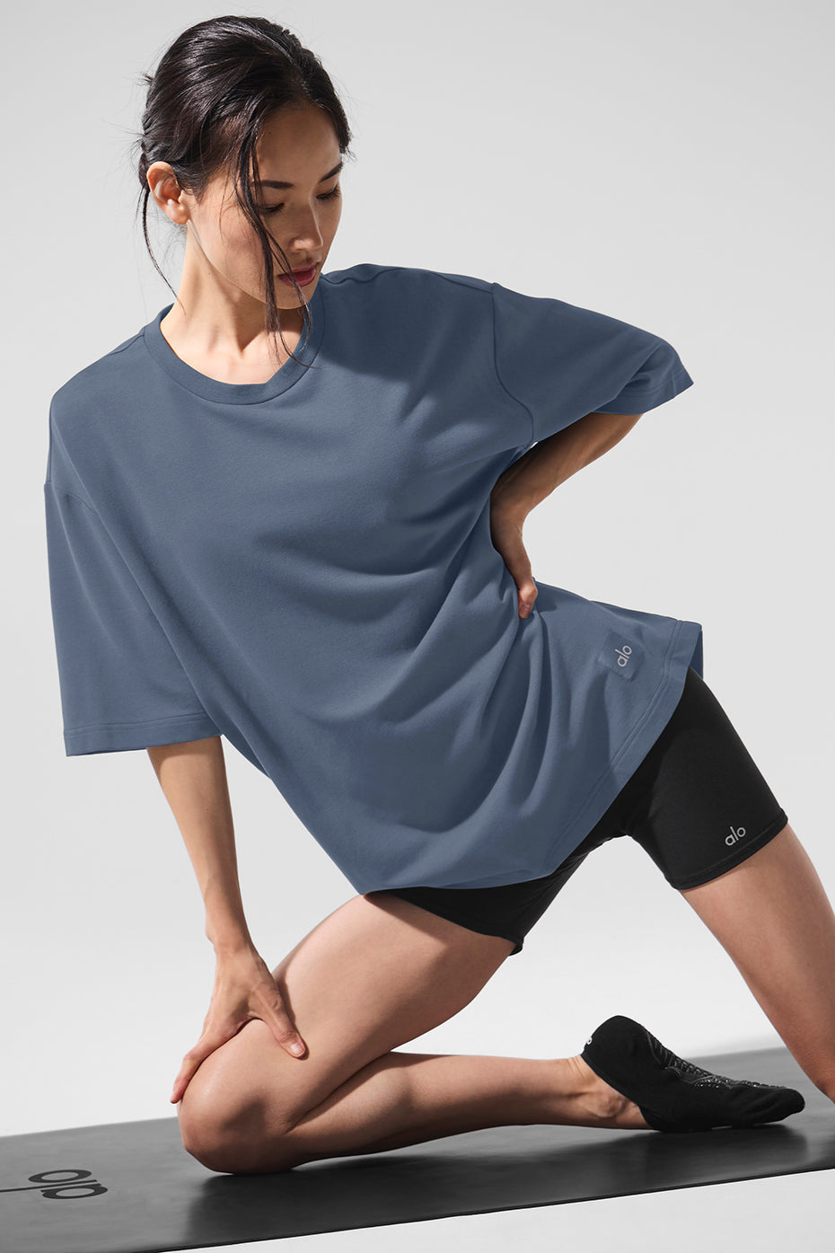 Alo Yoga Women'S Double Take Short Sleeve
