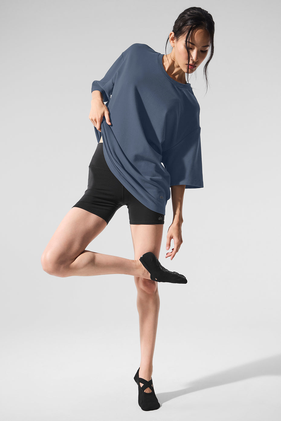 Alo Yoga Women'S Double Take Short Sleeve