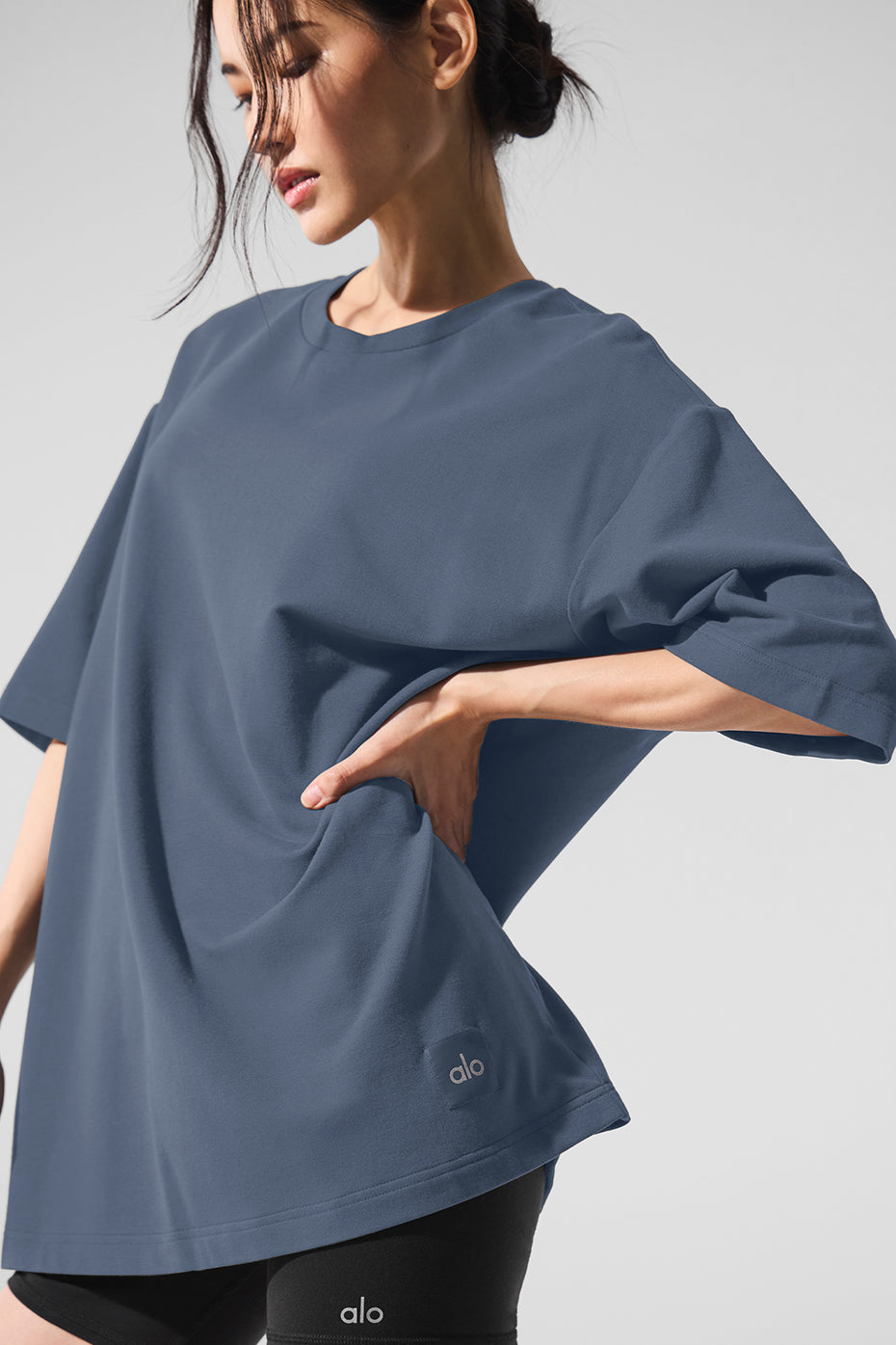 Alo Yoga Women'S Double Take Short Sleeve
