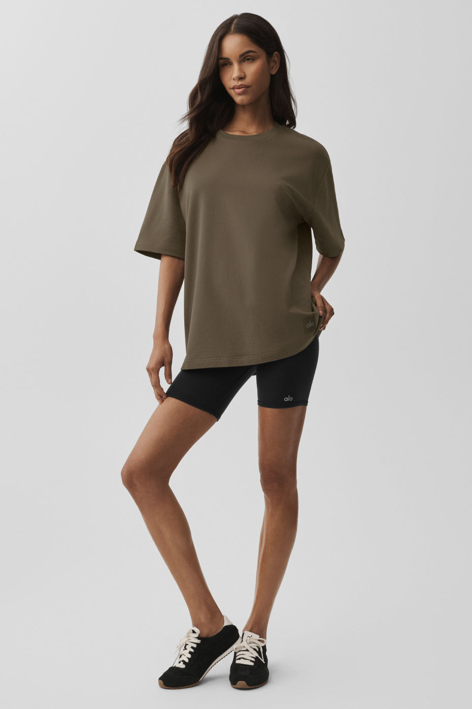 Alo Yoga Women'S Double Take Short Sleeve