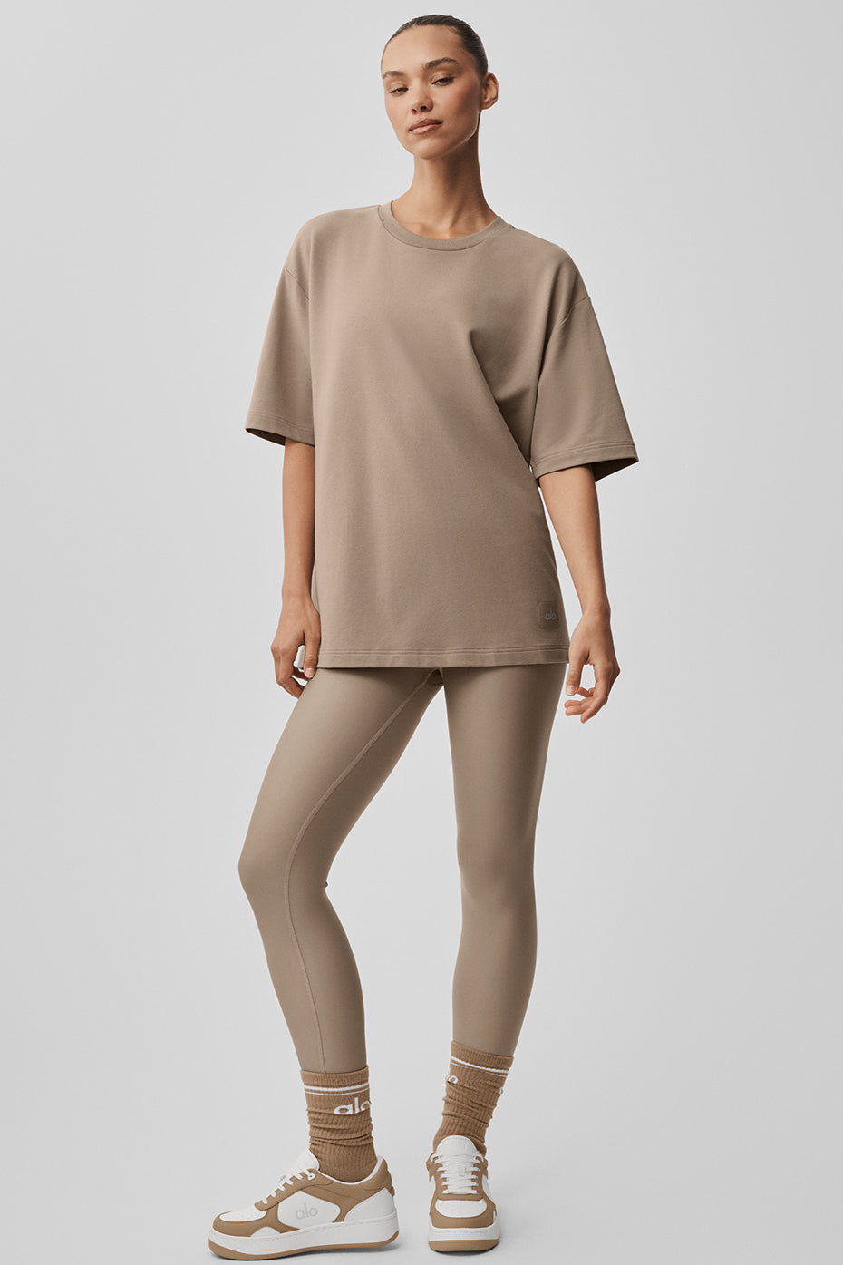 Alo Yoga Women'S Double Take Short Sleeve