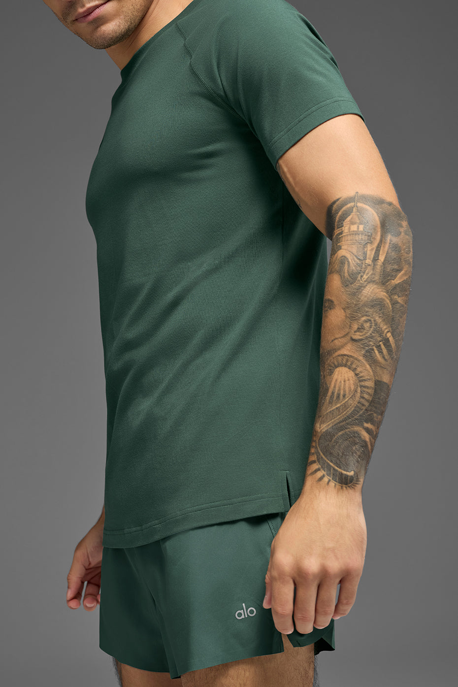 Alo Yoga Alo Vapor Crewneck Short Sleeve
