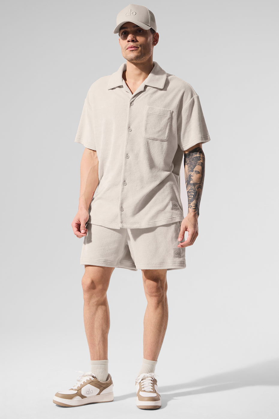 Alo Yoga Coastal Terry Button Up