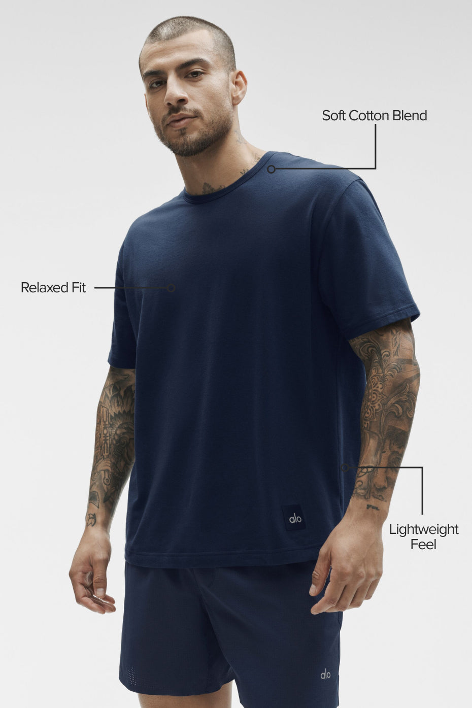Alo Yoga Essential Short Sleeve Street Tee