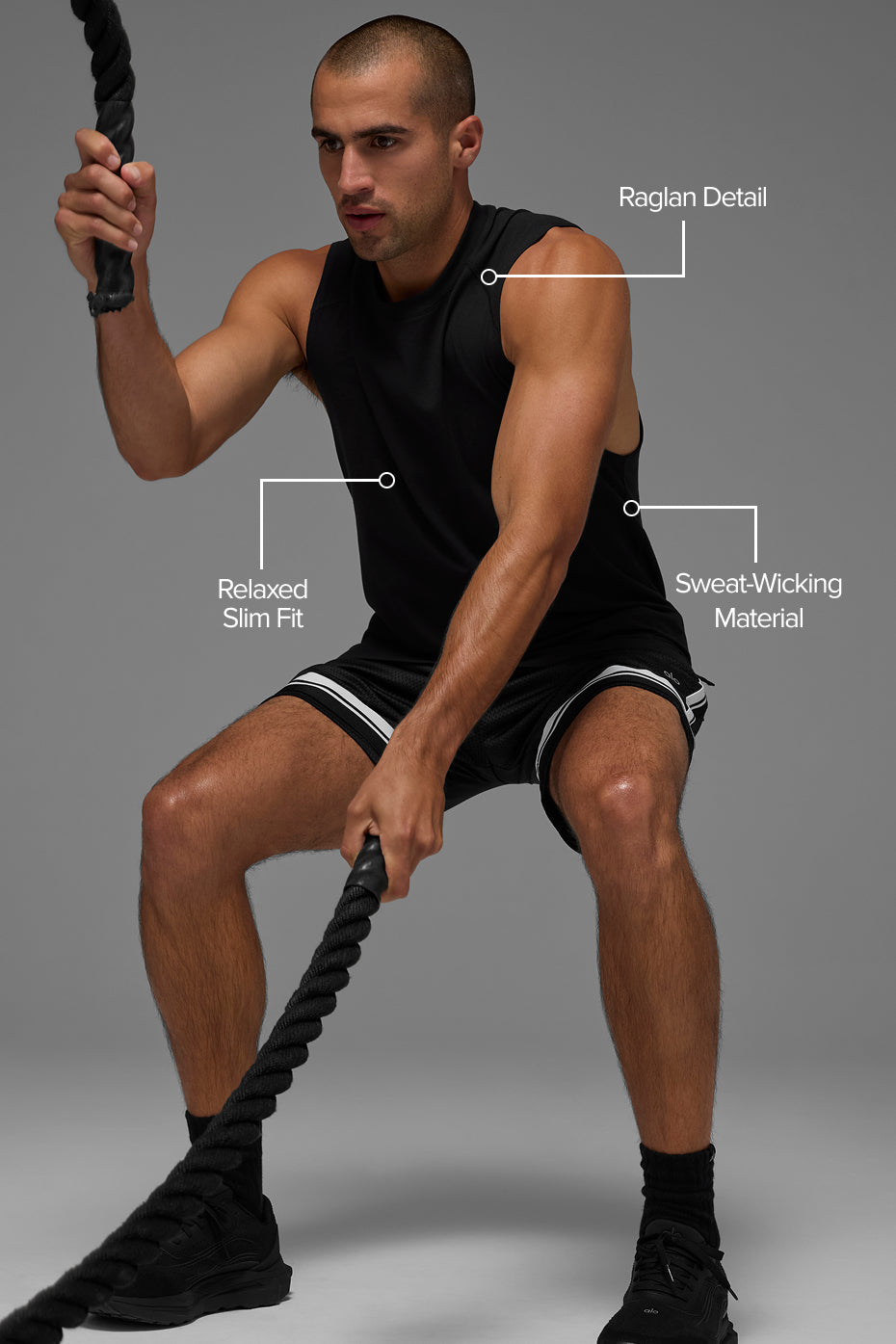 Alo Yoga Alo Vapor Muscle Tank
