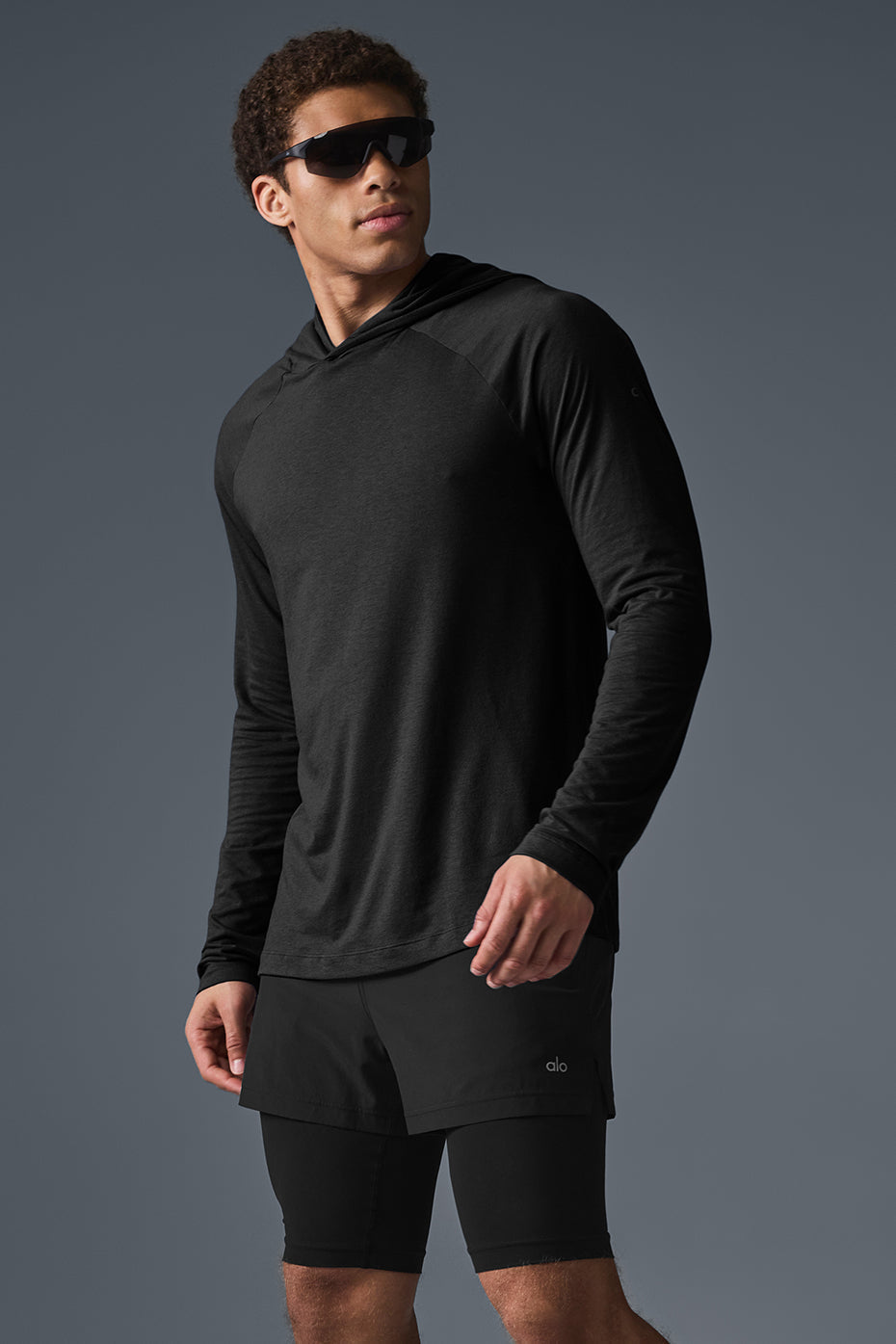 Alo Yoga Core Hooded Runner