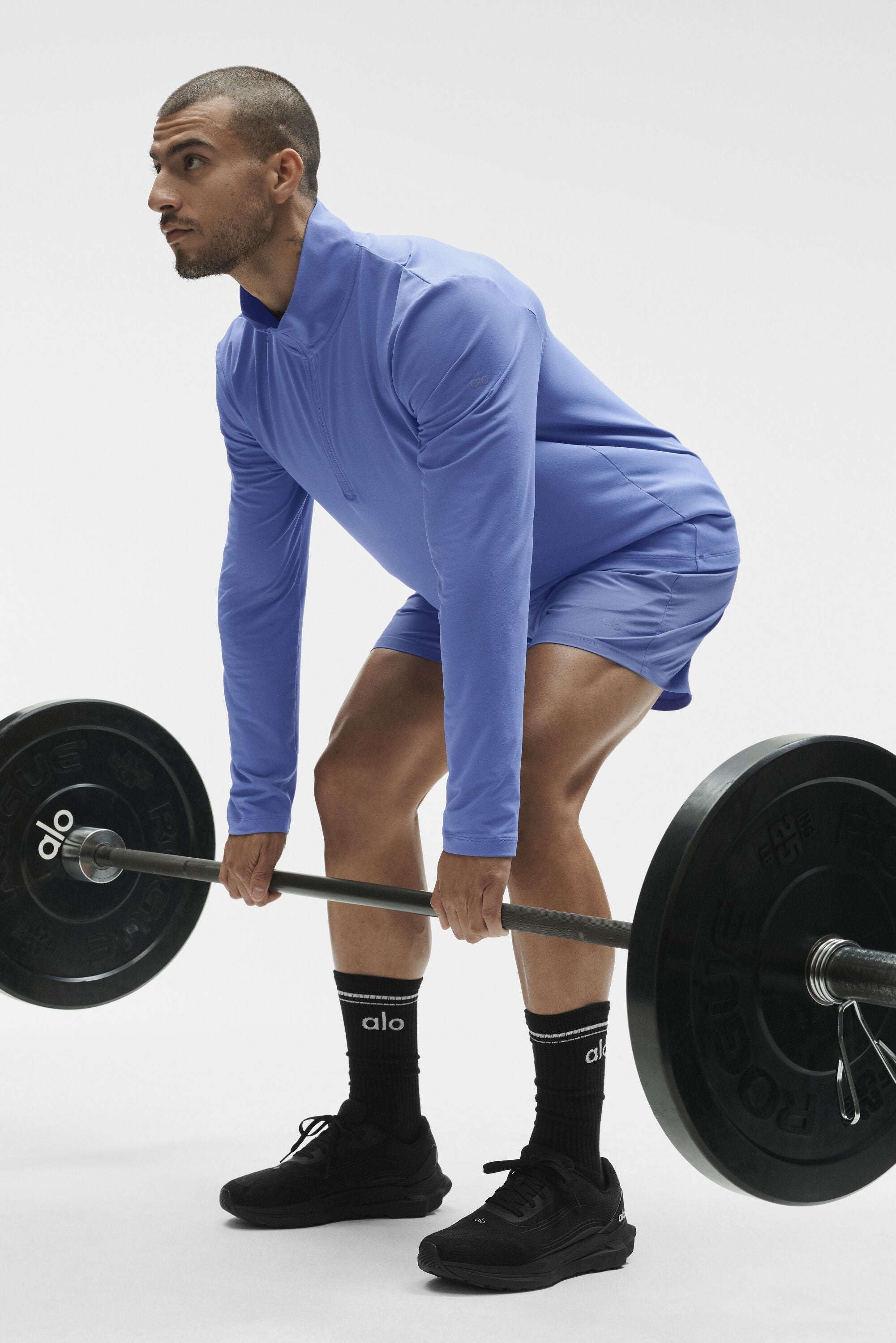 Alo Yoga Conquer 1/4 Zip Reform Long Sleeve
