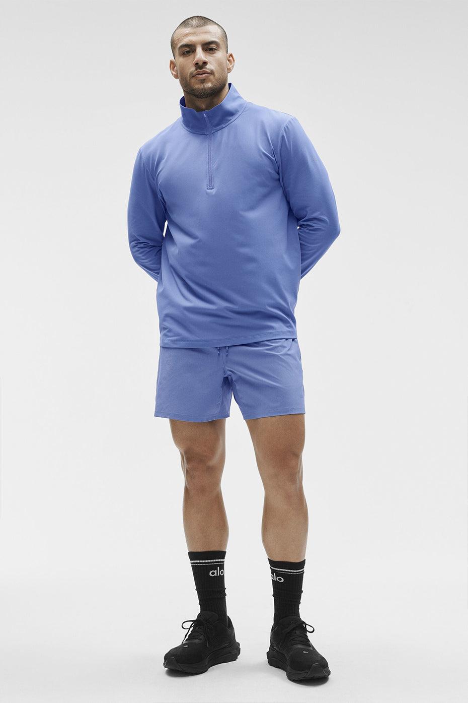 Alo Yoga Conquer 1/4 Zip Reform Long Sleeve