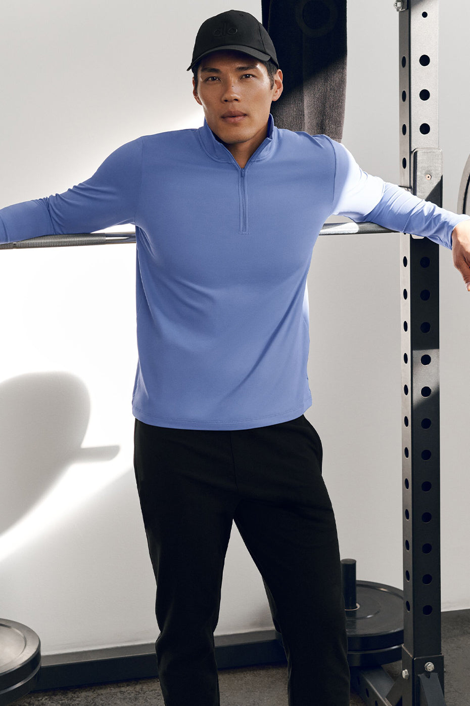 Alo Yoga Conquer 1/4 Zip Reform Long Sleeve