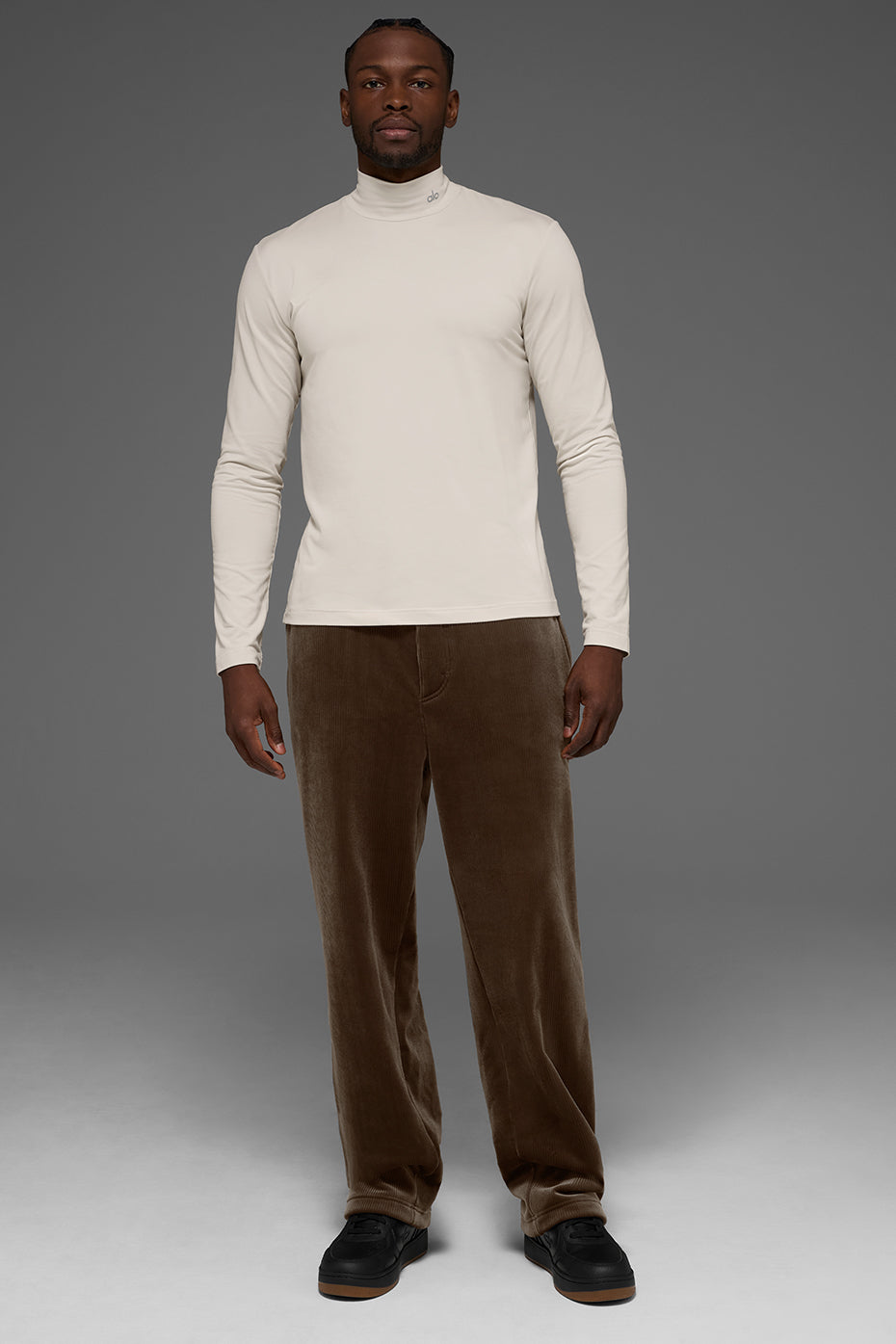 Alo Yoga Conquer Reform Mock Neck Long Sleeve