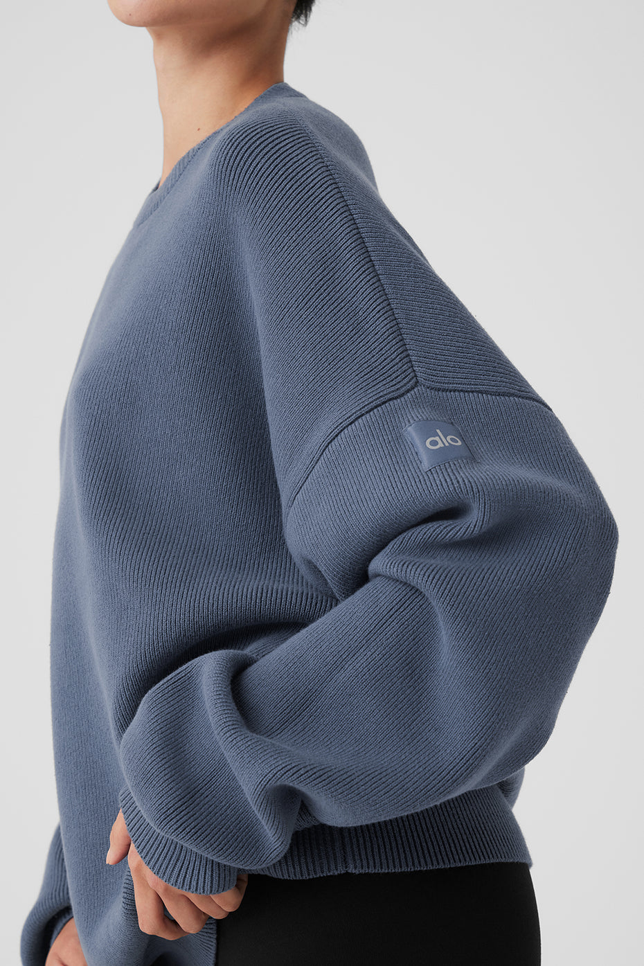 Alo Yoga Women'S Scholar Crew Neck Sweater