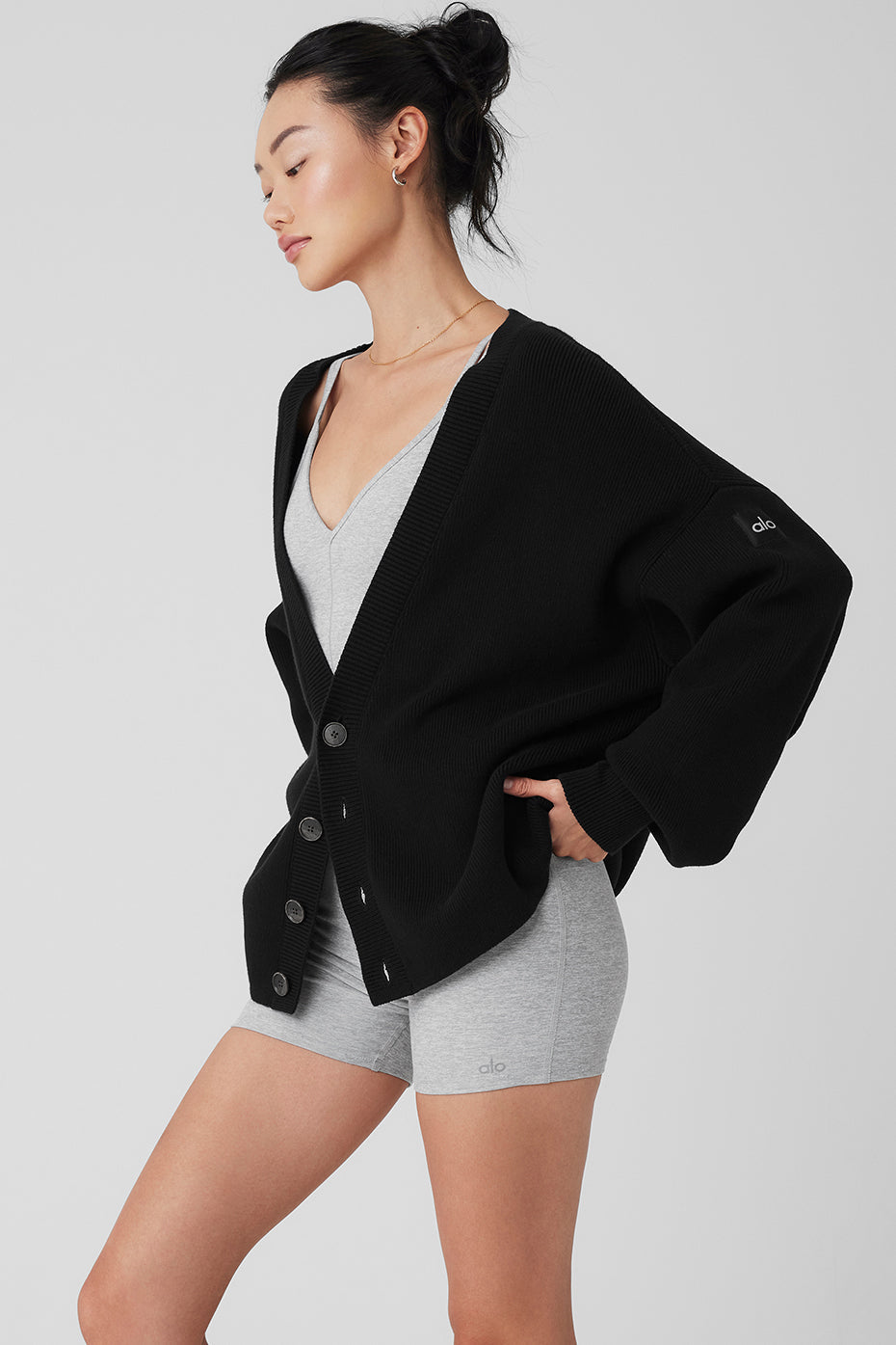 Alo Yoga Women'S Scholar Cardigan Sweater