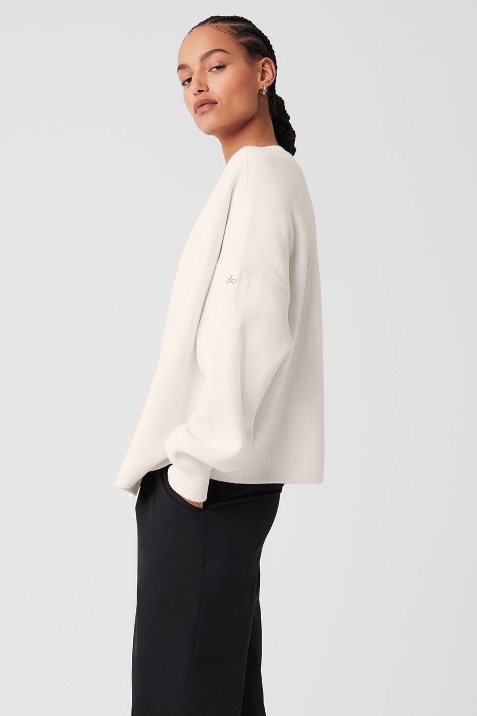 Alo Yoga Women'S Scholar Cardigan Sweater
