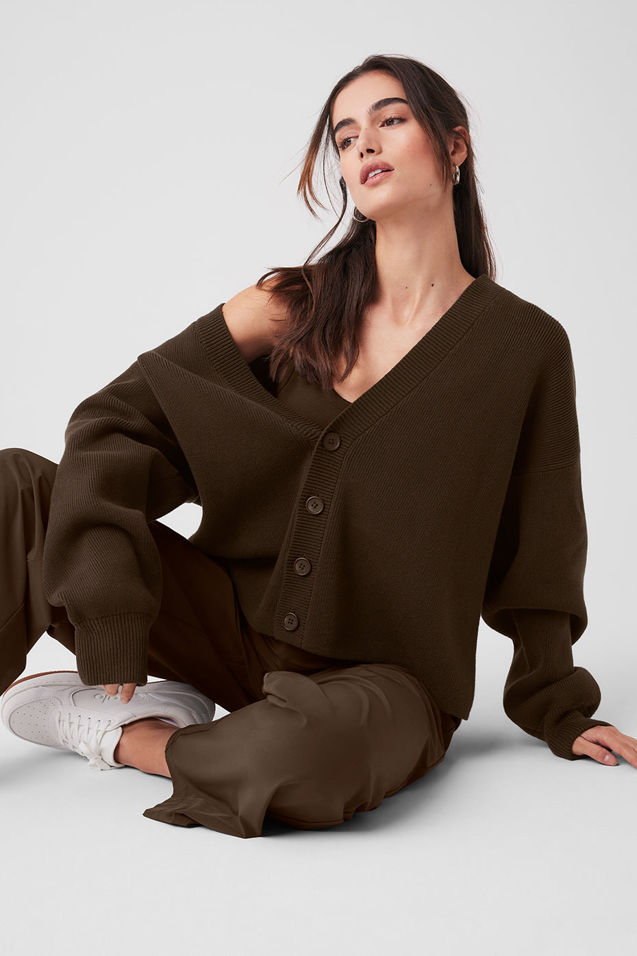 Alo Yoga Women'S Scholar Cardigan Sweater