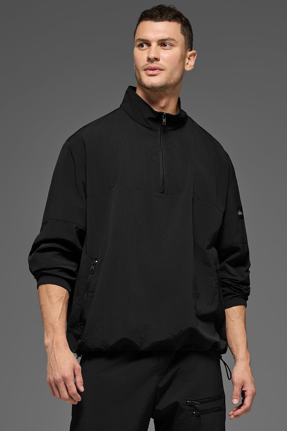 Alo Yoga Light Weight Takeaway Track Pullover