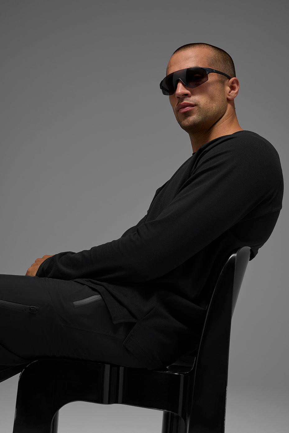 Alo Yoga Alo Vapor Crewneck Long Sleeve