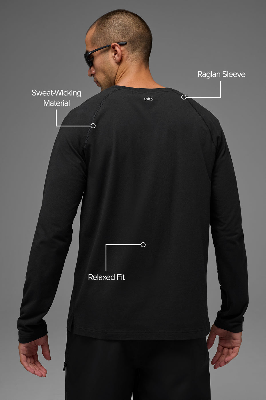 Alo Yoga Alo Vapor Crewneck Long Sleeve