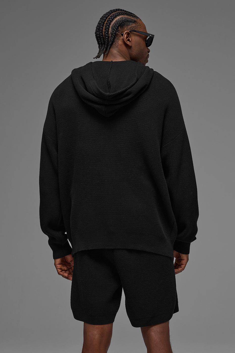 Alo Yoga Sports Club Sweater Knit Hoodie