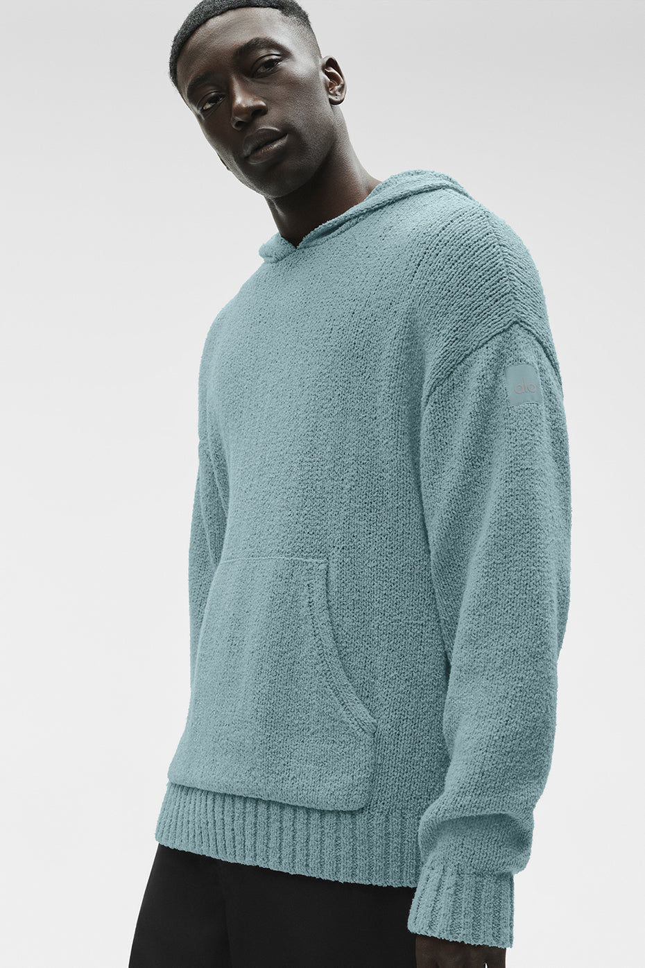 Alo Yoga Textured Knit Hoodie