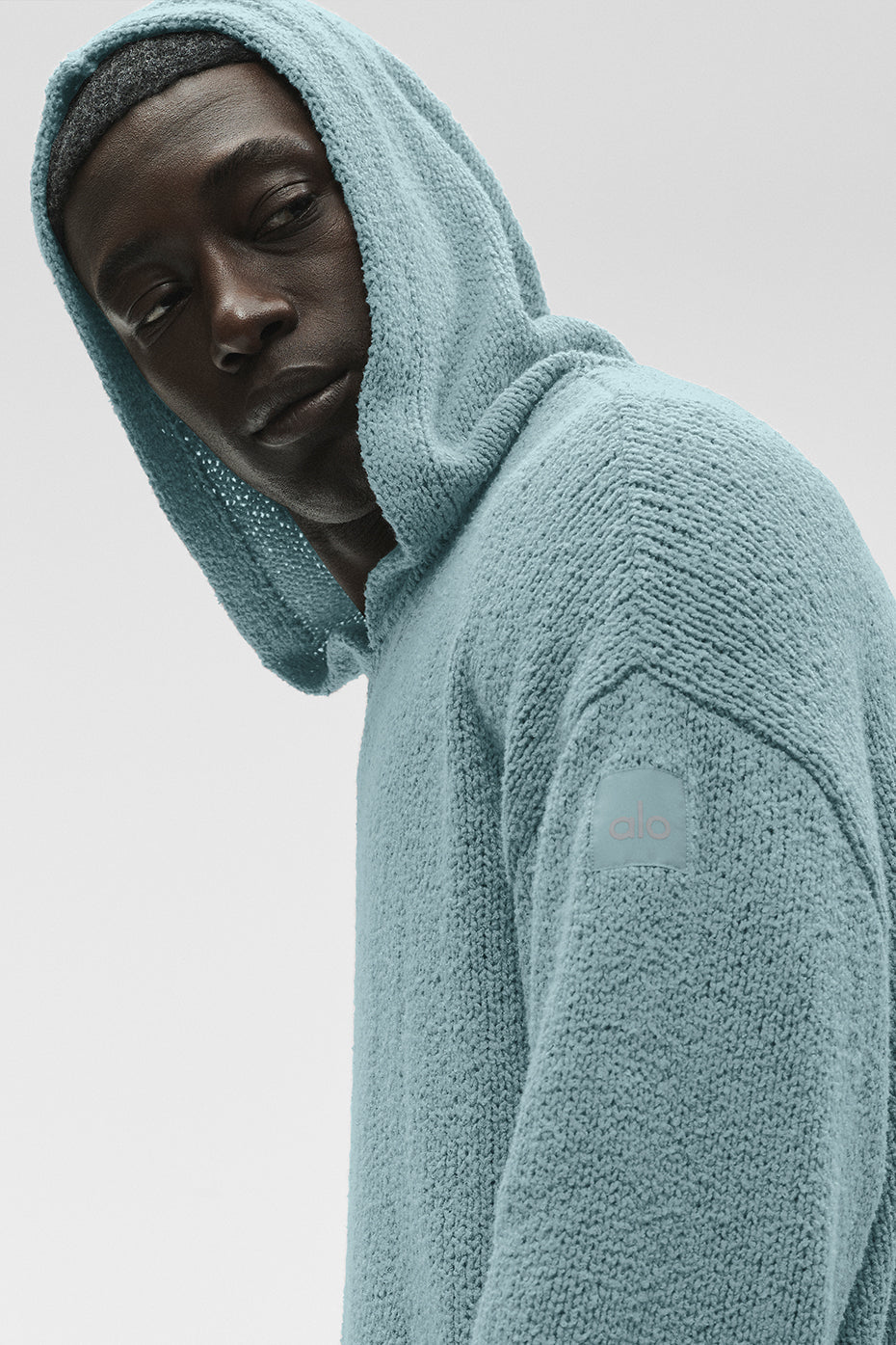Alo Yoga Textured Knit Hoodie