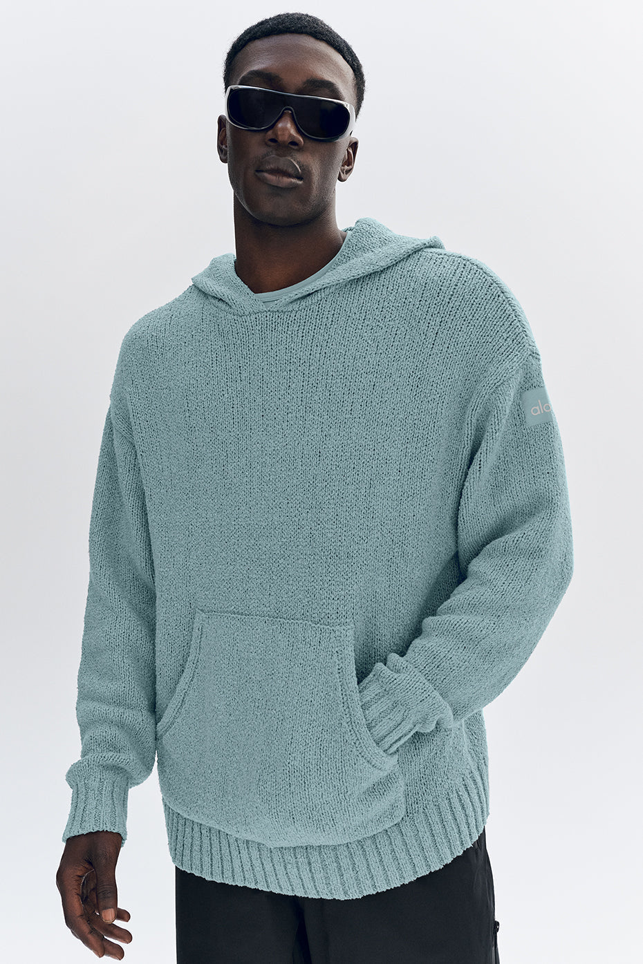 Alo Yoga Textured Knit Hoodie