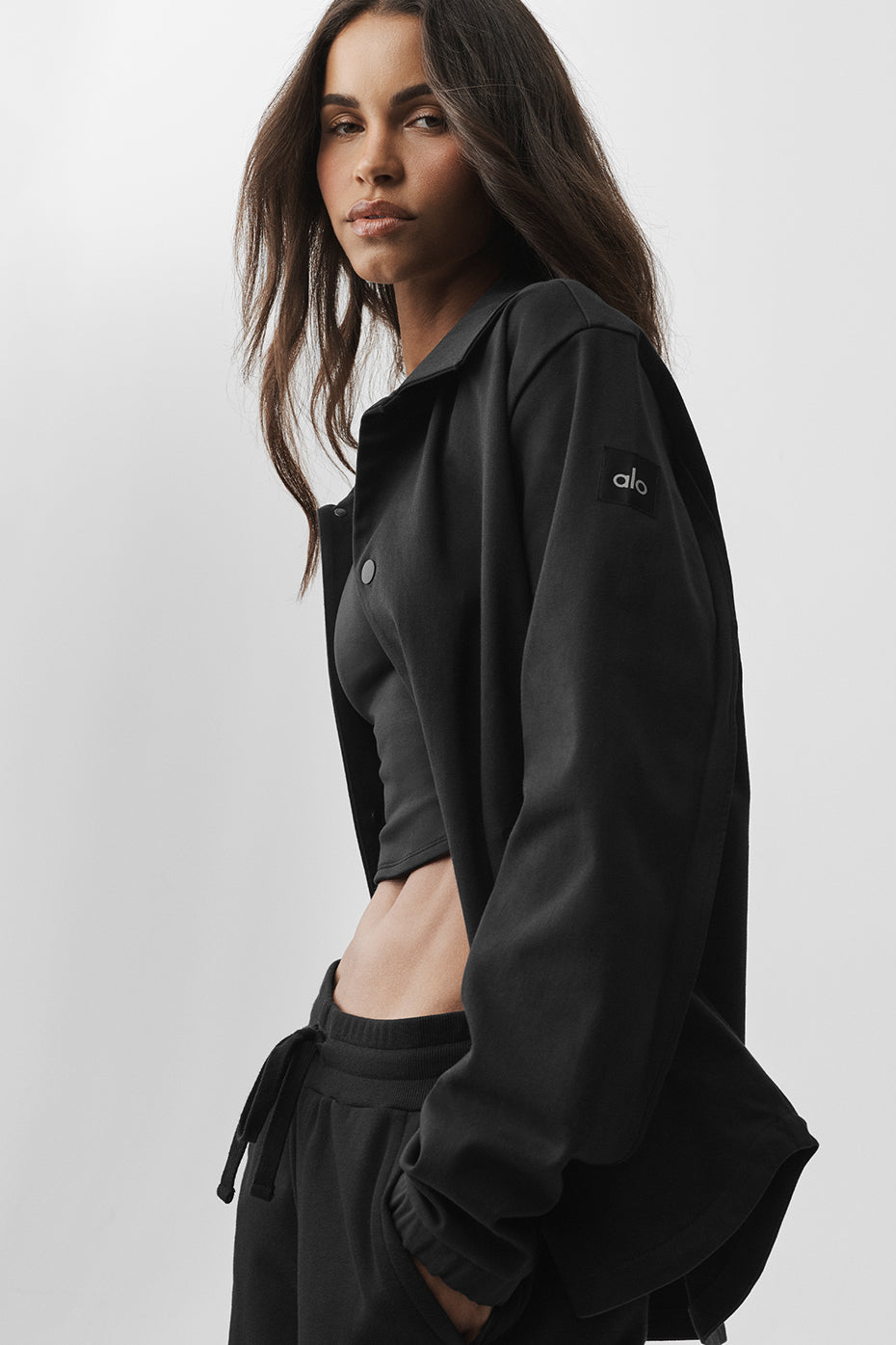 Alo Yoga Women'S Edition Sueded Jacket