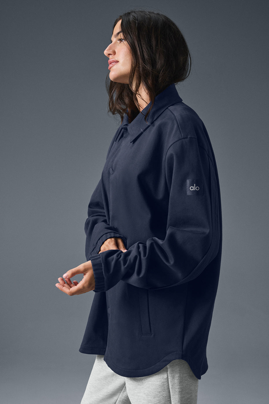 Alo Yoga Women'S Edition Sueded Jacket