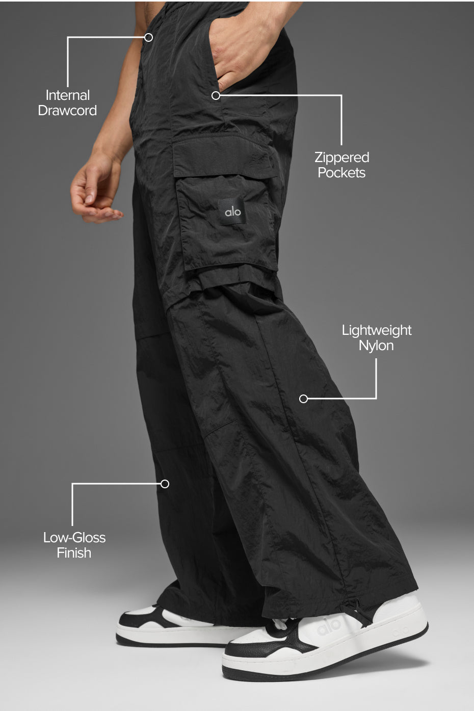 Alo Yoga Axis Cargo Trouser – Kicks Machine