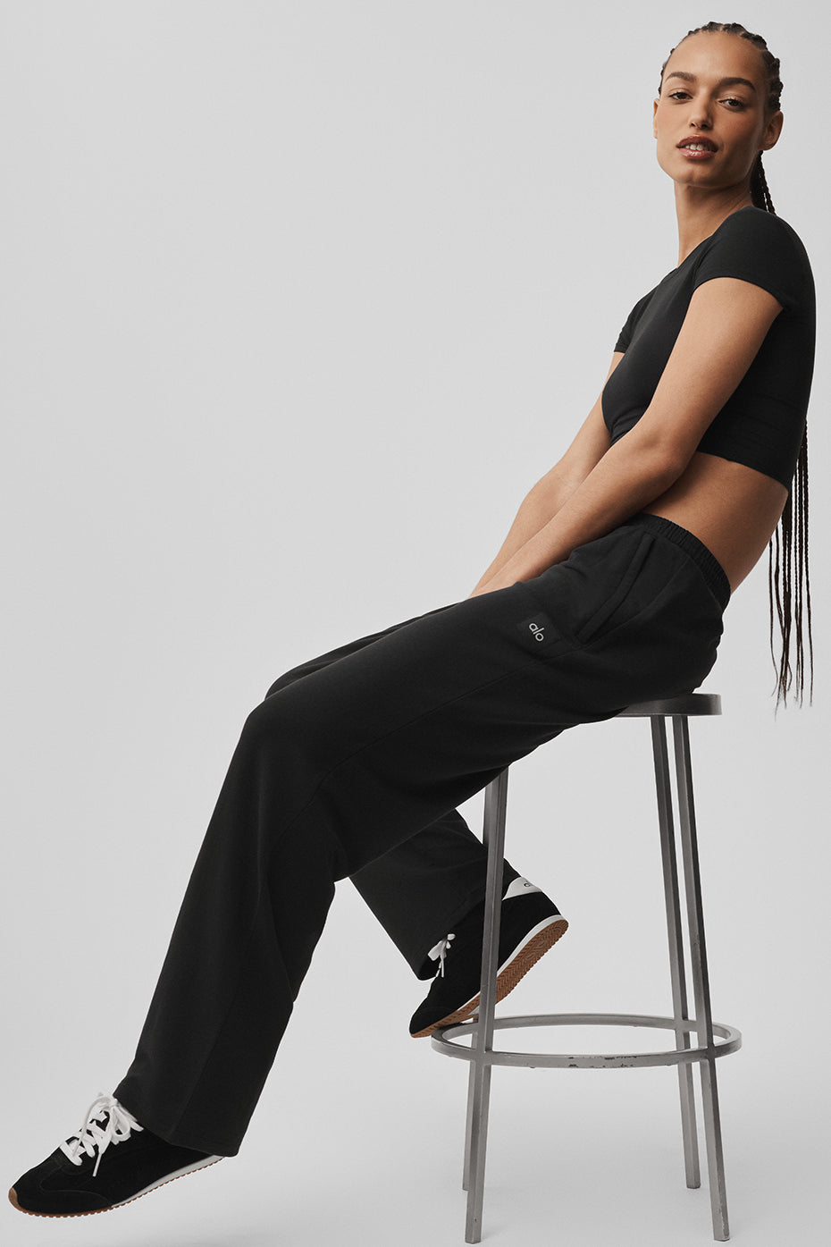 Alo Yoga Women'S Double Take Straight Leg Pant