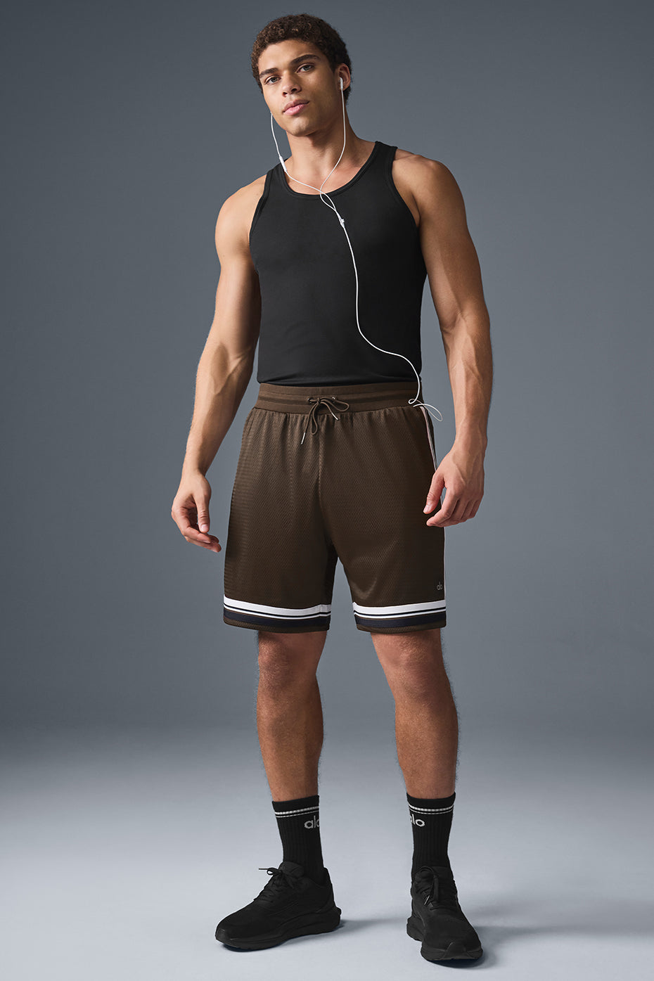 Alo Yoga 7" Key Mesh Basketball Short