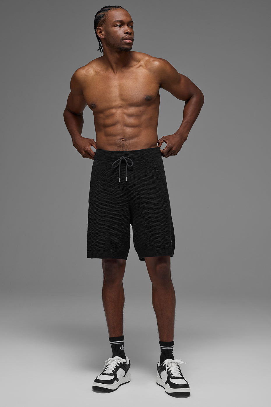 Alo Yoga 7" Sports Club Sweater Knit Short