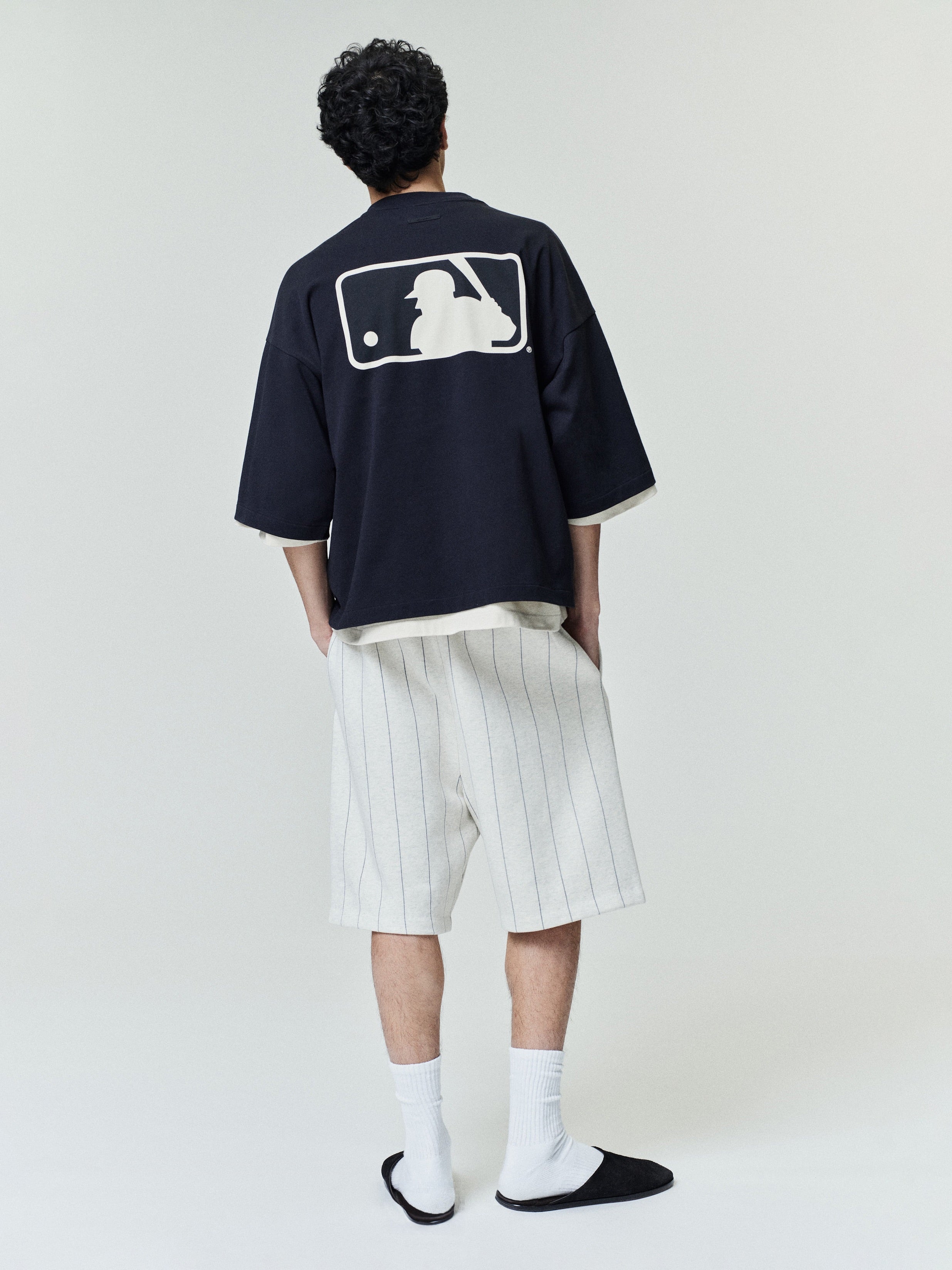 Essentials Mlb Merch Tee Black