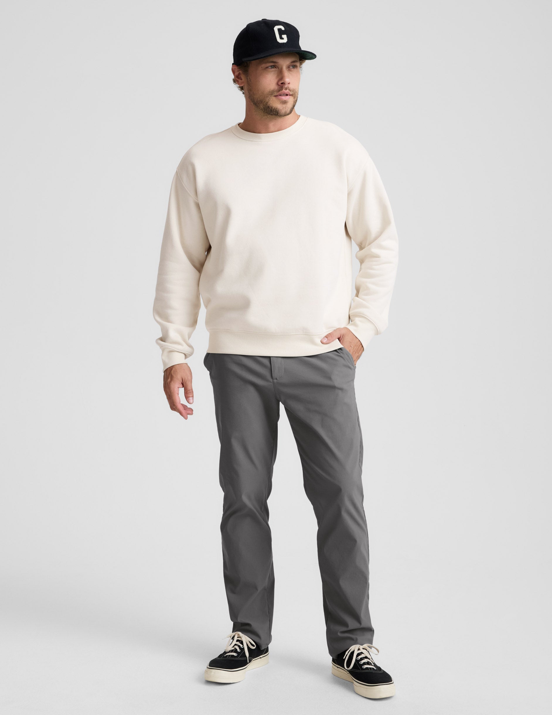 Beyond Yoga Element Mens Chino Trouser 32