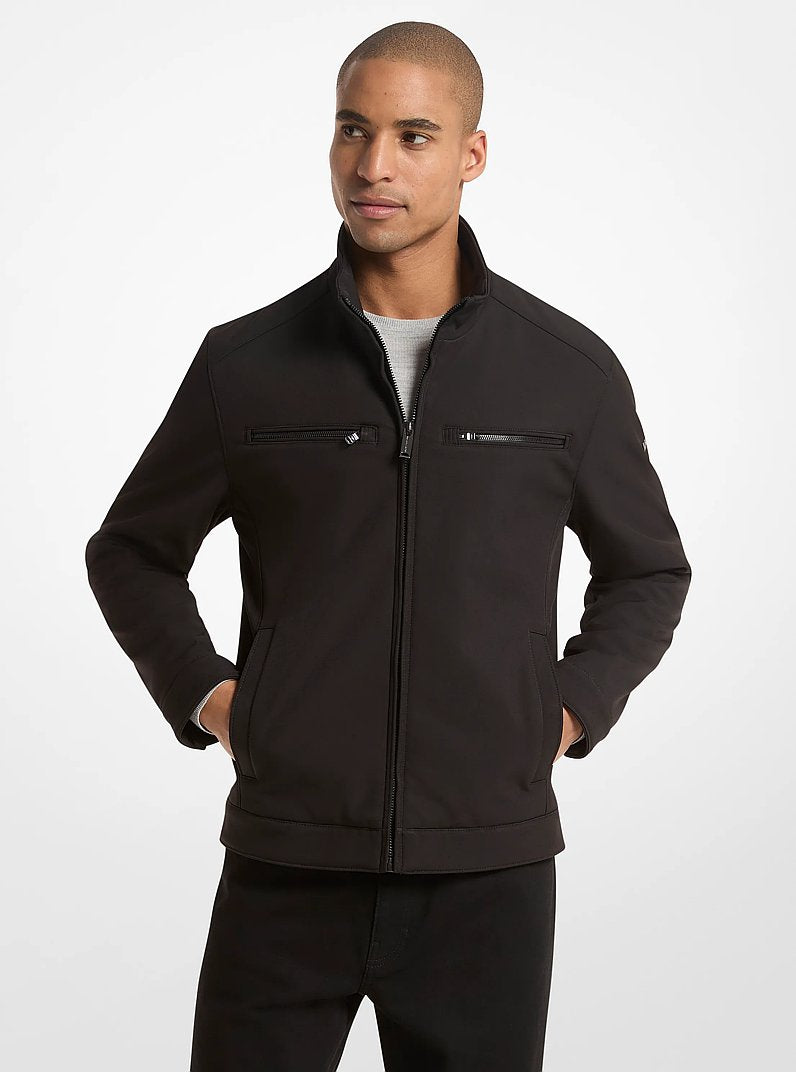 Michael Kors Zip-Up Jacket BLACK