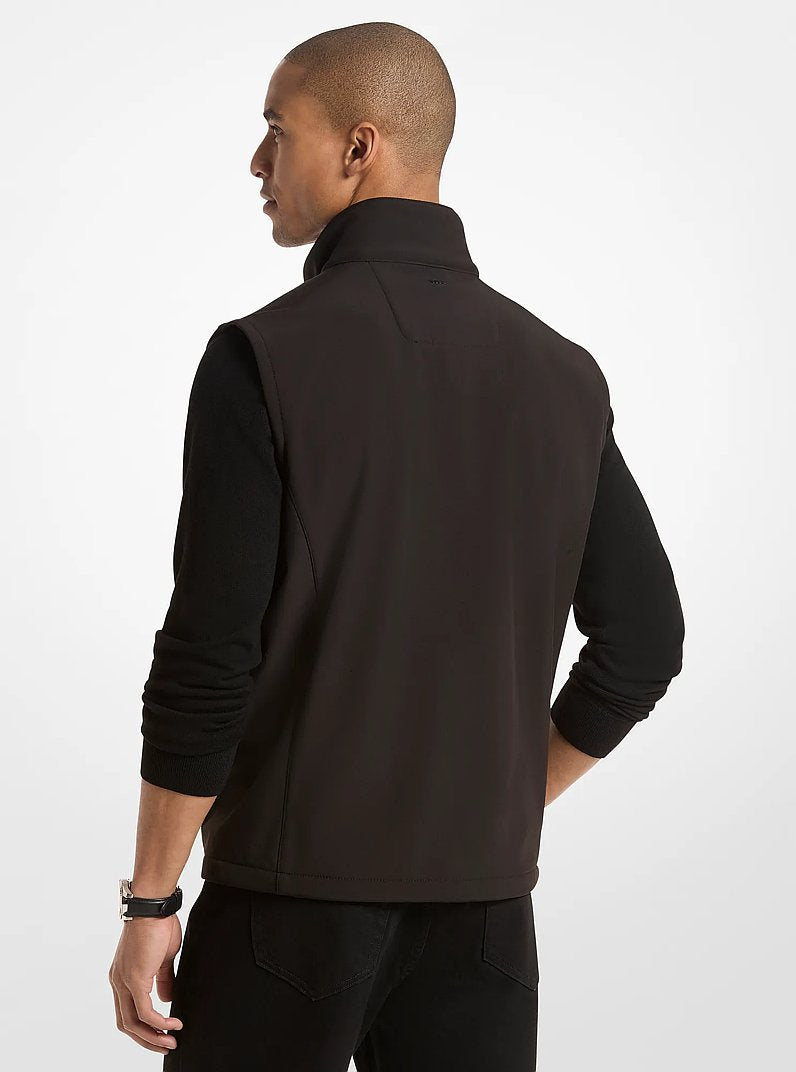Michael Kors Zip-Up Vest BLACK
