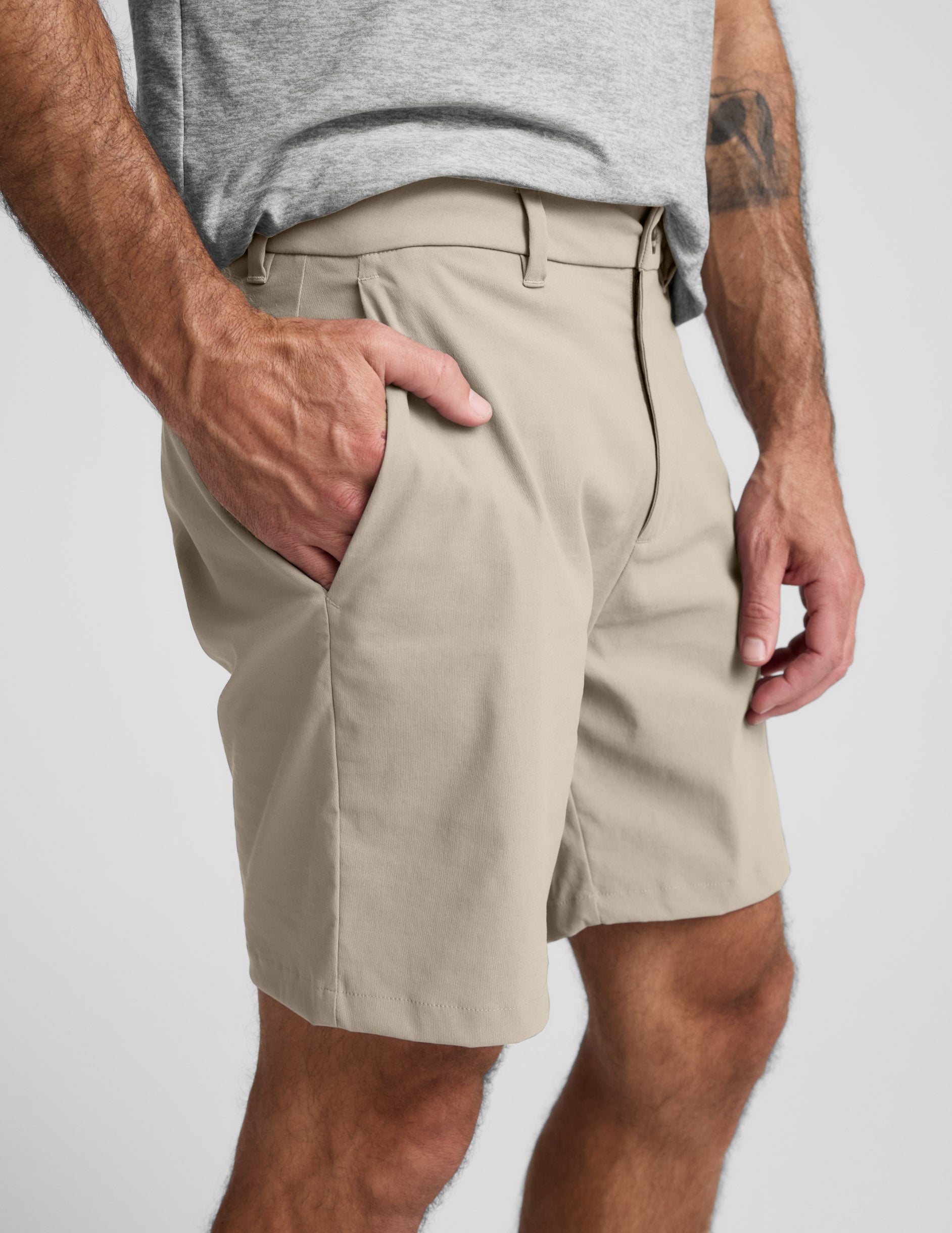 Beyond Yoga Element Mens Chino Short 7