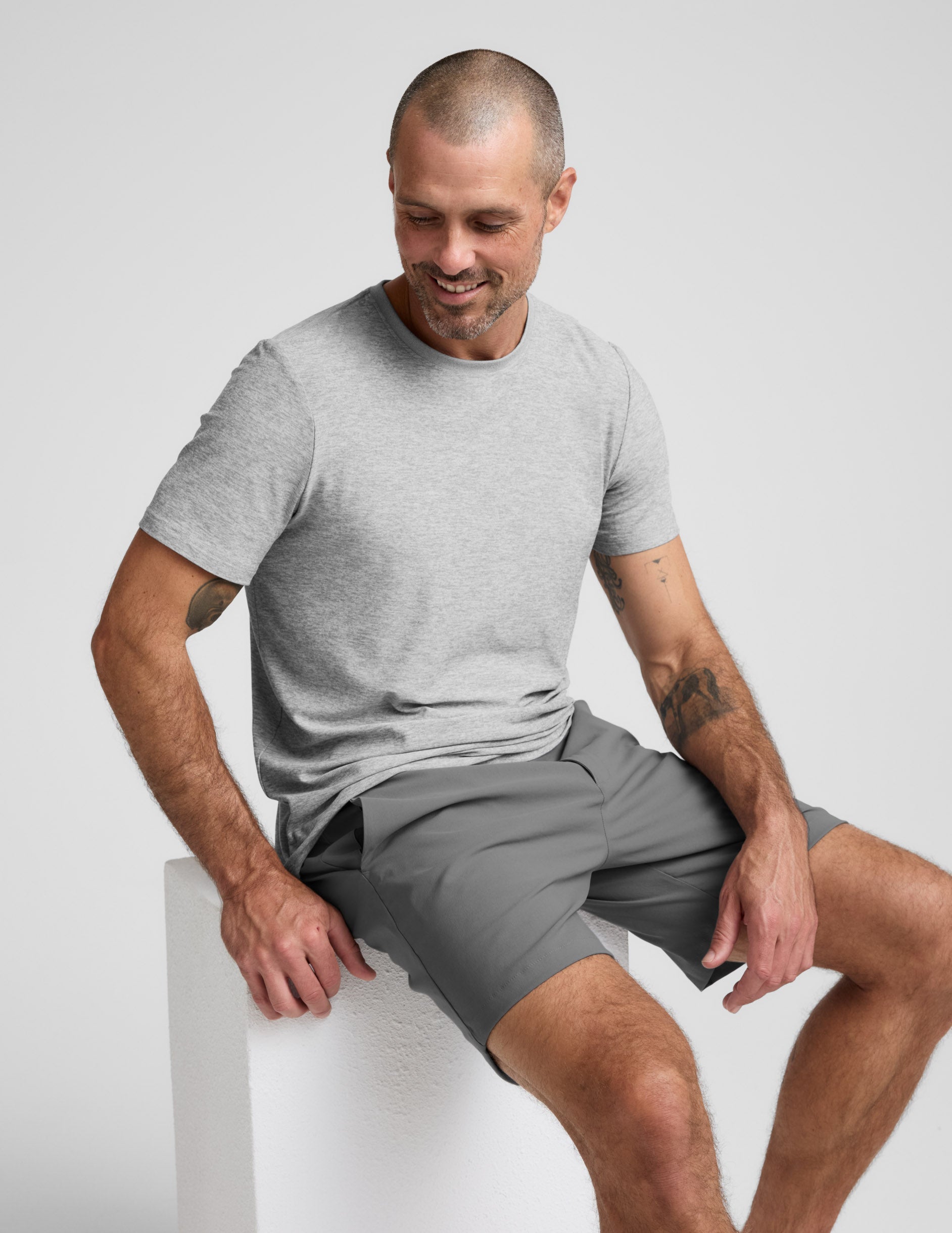 Beyond Yoga Element Mens Chino Short 7