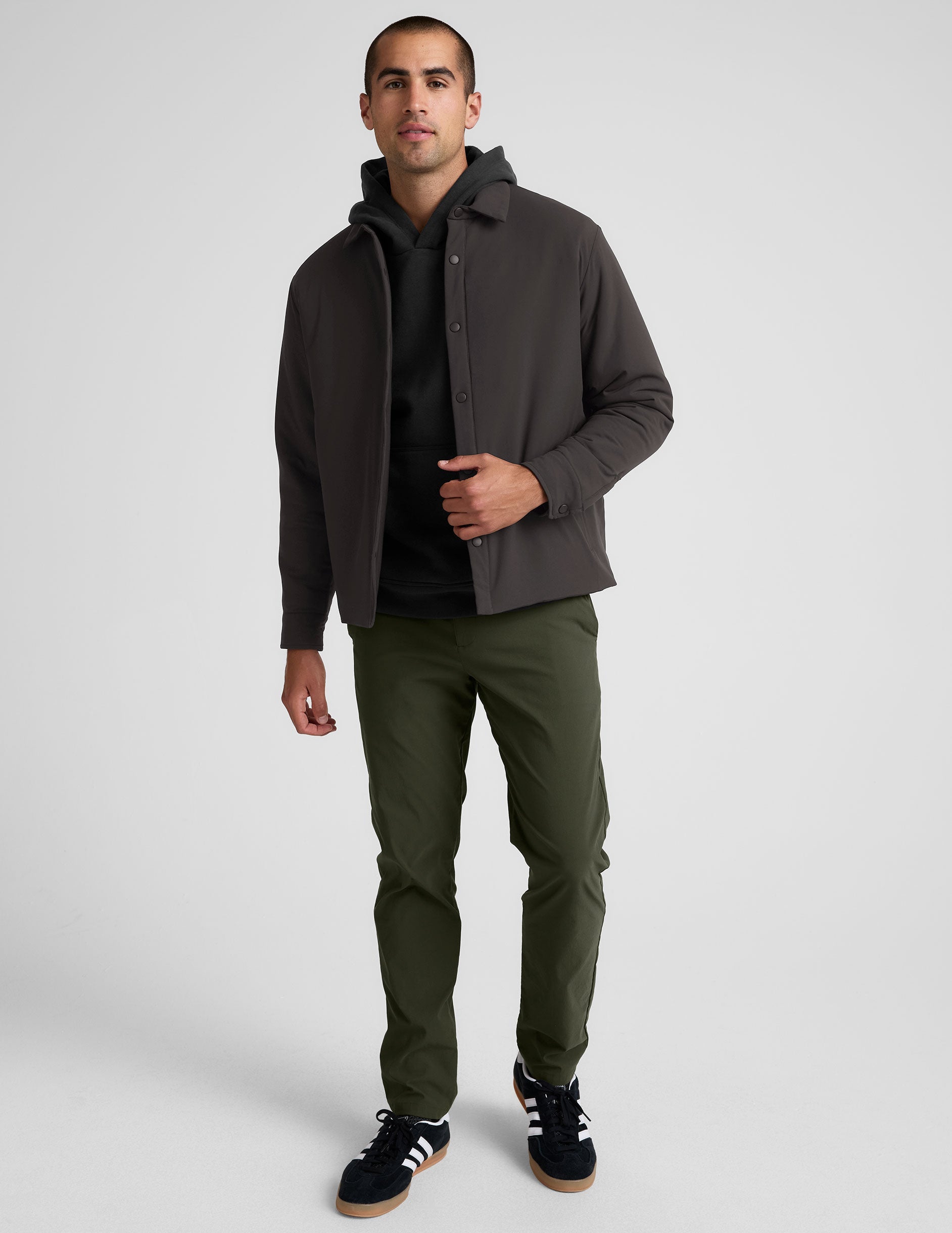 Beyond Yoga In Flight Insulated Mens Shirt Jacket