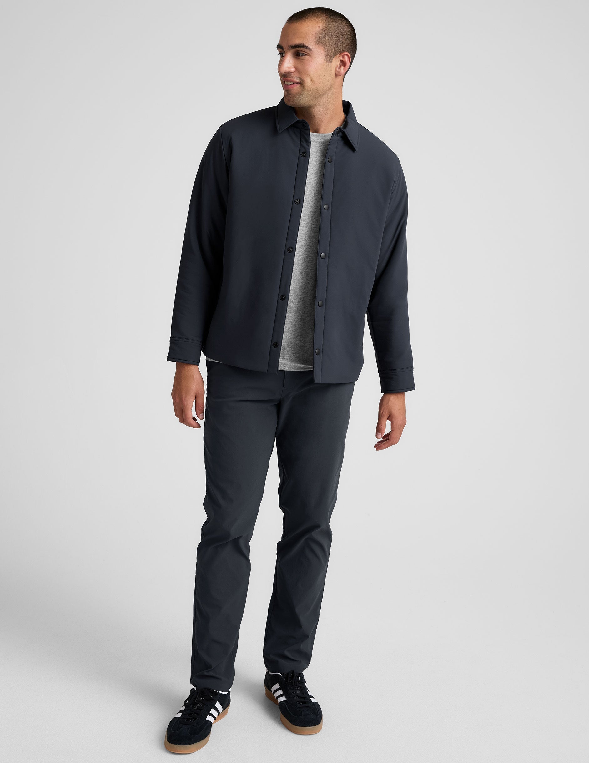 Beyond Yoga In Flight Insulated Mens Shirt Jacket
