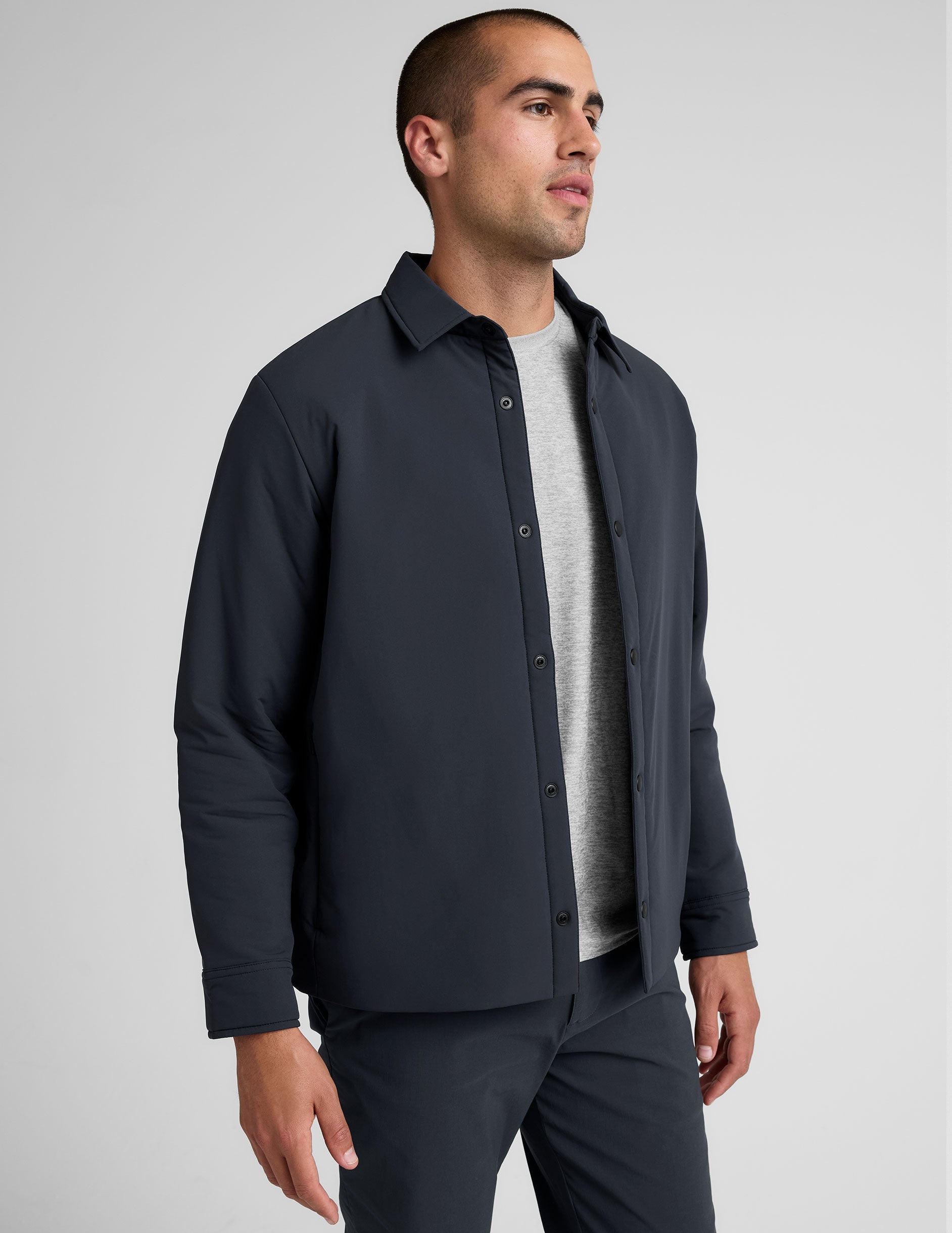Beyond Yoga In Flight Insulated Mens Shirt Jacket