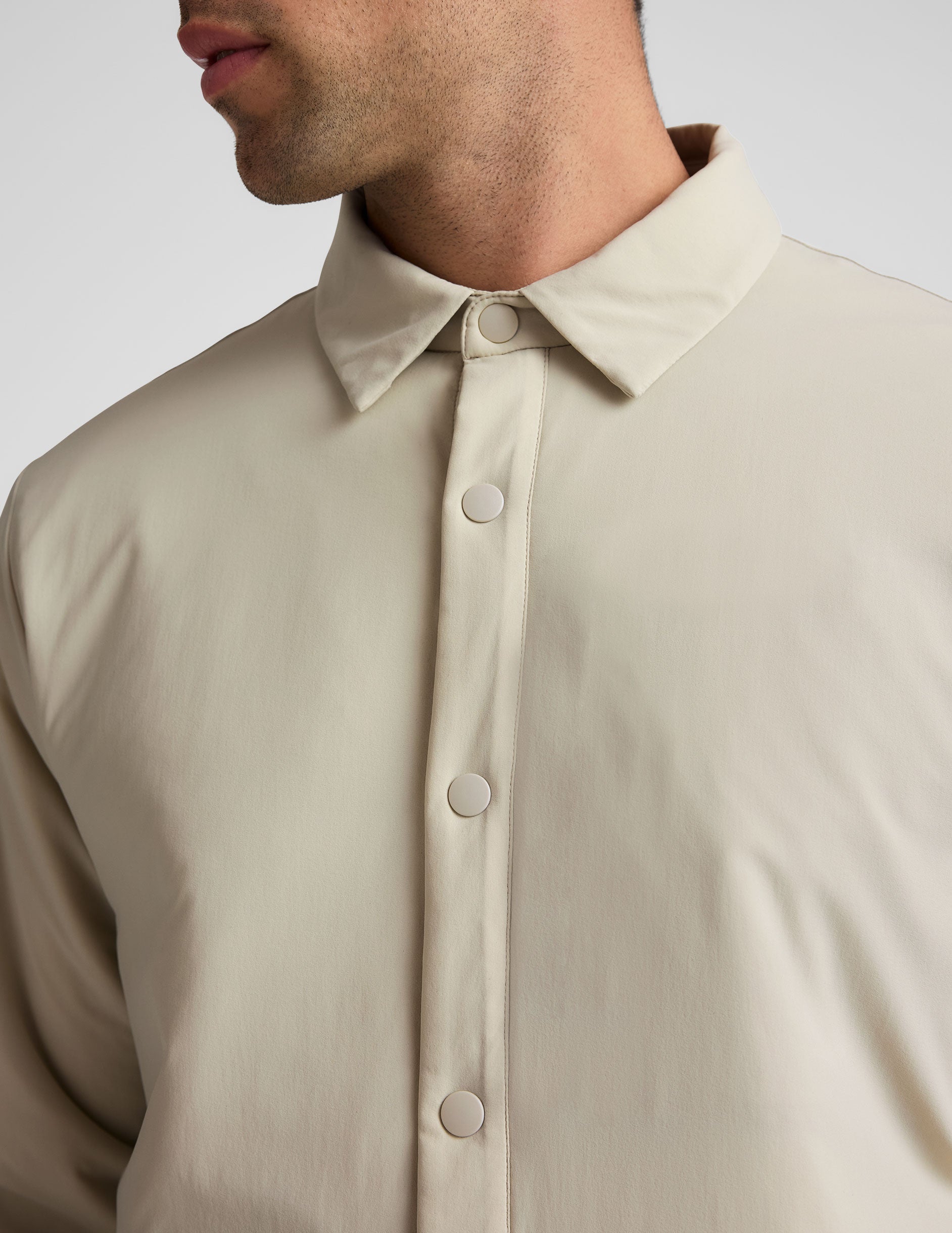 Beyond Yoga In Flight Insulated Mens Shirt Jacket