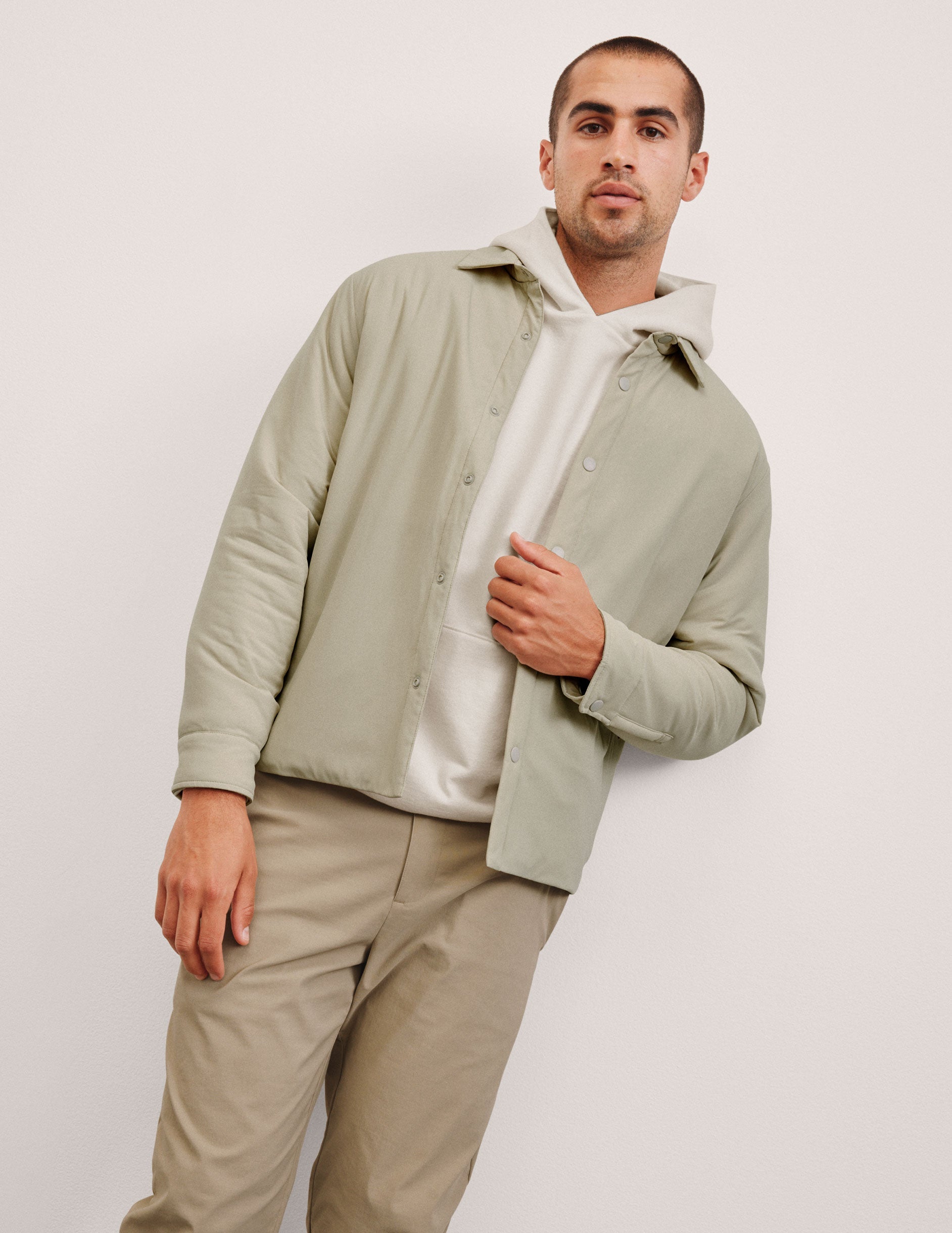 Beyond Yoga In Flight Insulated Mens Shirt Jacket