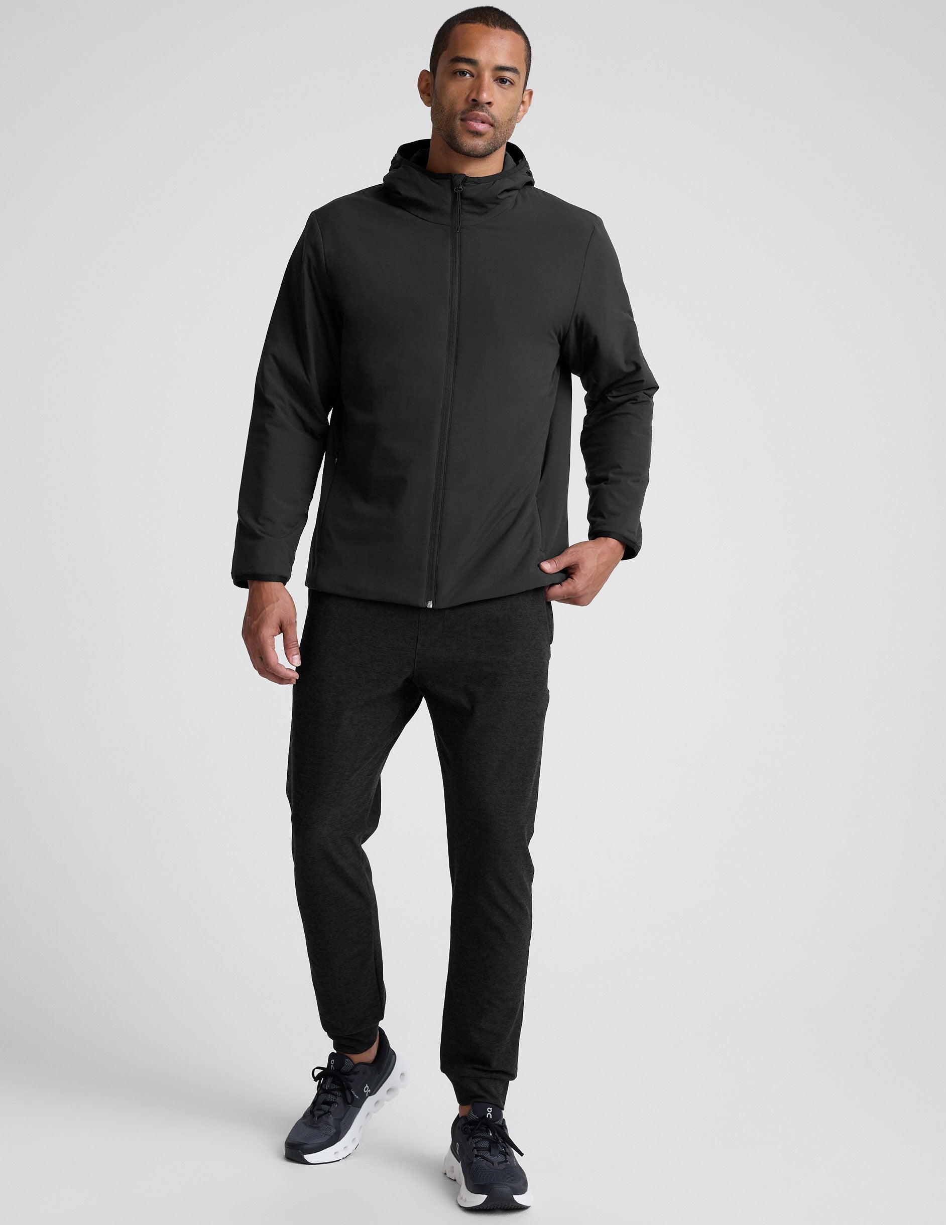 Beyond Yoga In Flight Insulated Mens Hooded Jacket