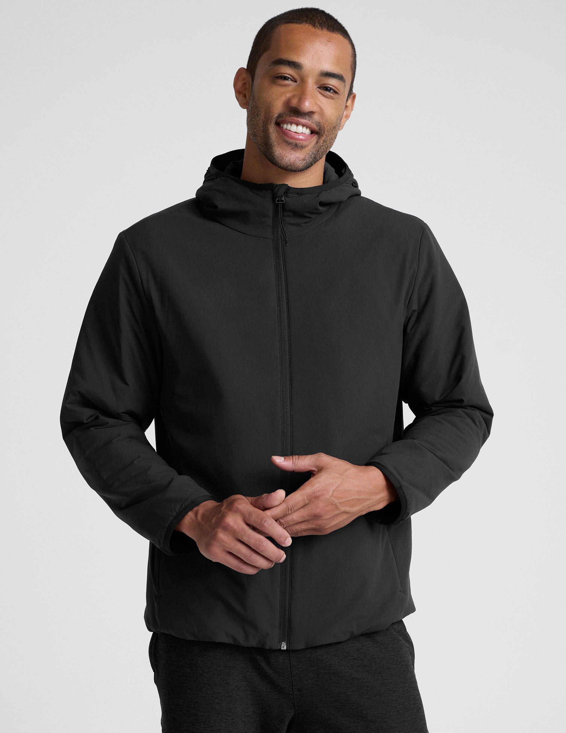 Beyond Yoga In Flight Insulated Mens Hooded Jacket