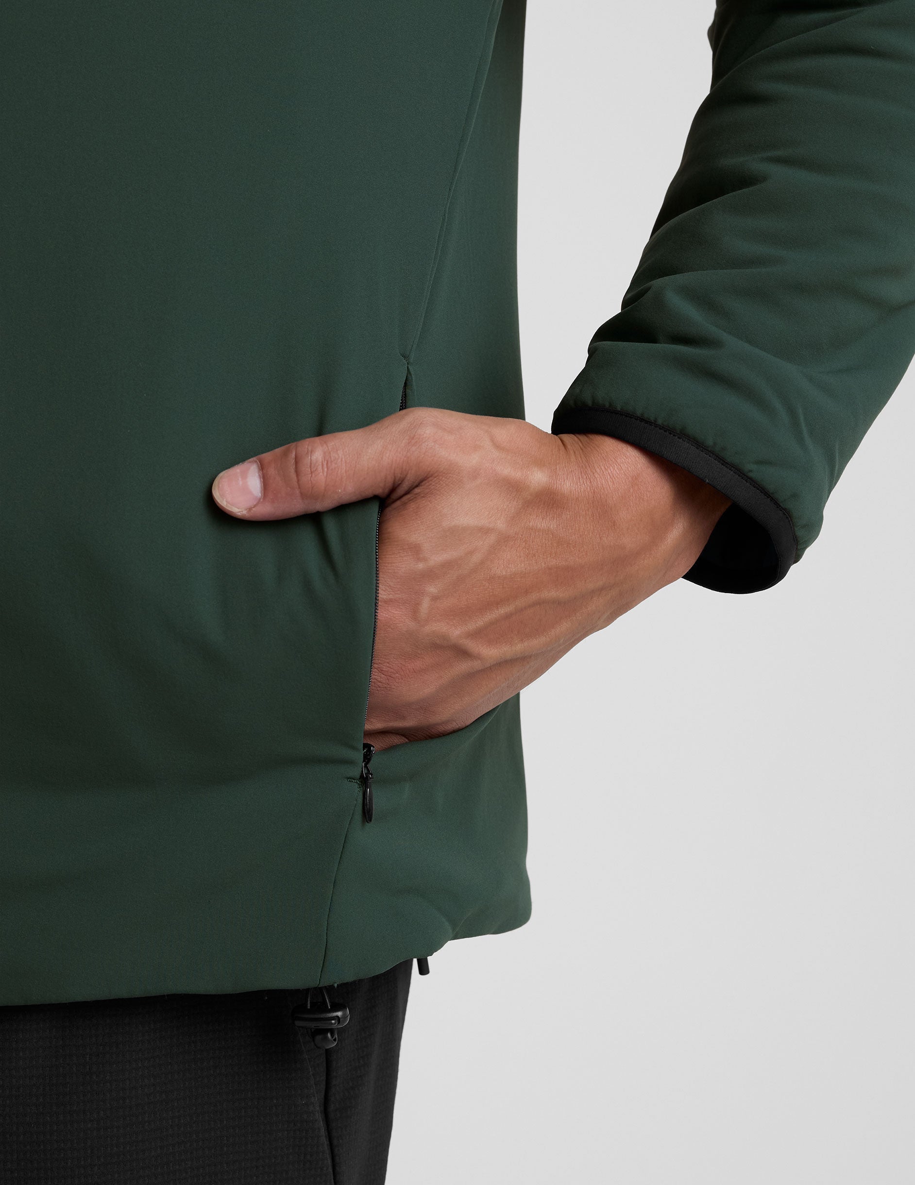 Beyond Yoga In Flight Insulated Mens Hooded Jacket