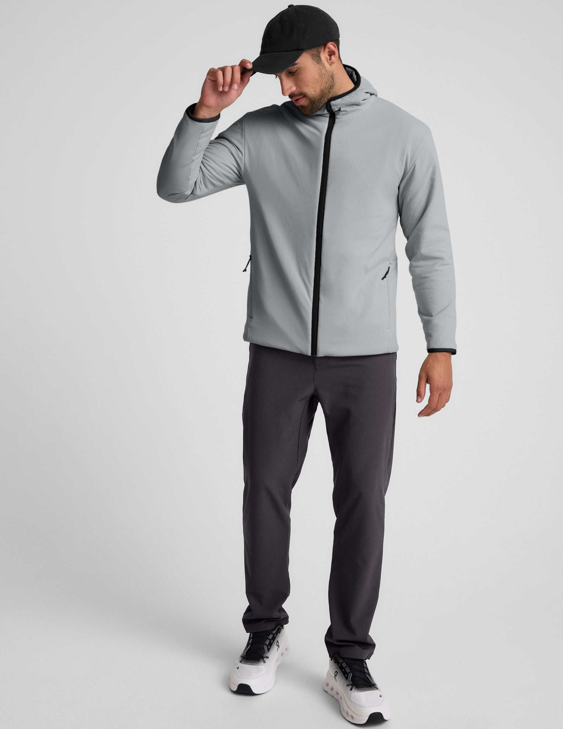 Beyond Yoga In Flight Insulated Mens Hooded Jacket
