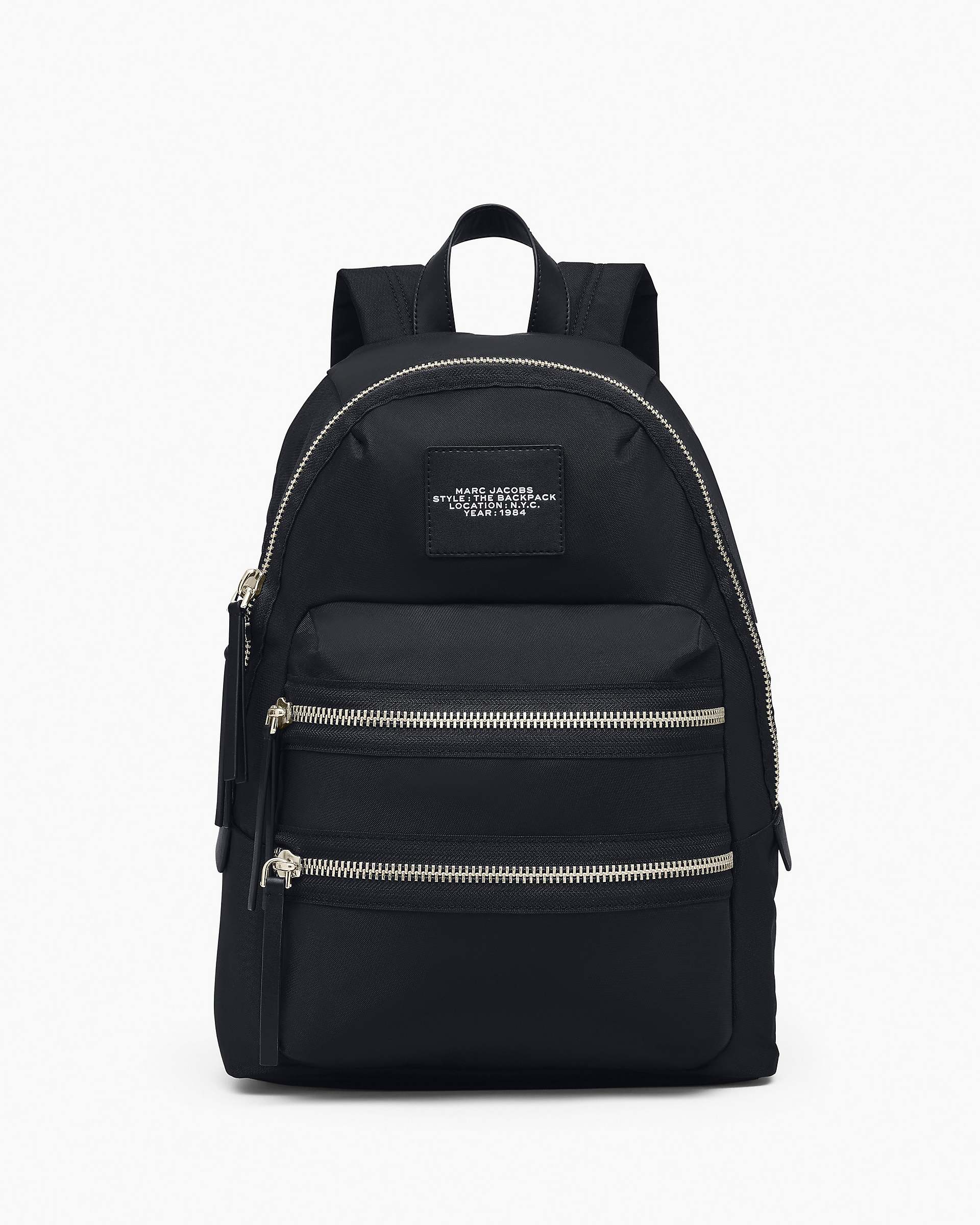 Marc Jacobs Marc Jacobs The Biker Nylon Large Backpack Black Black