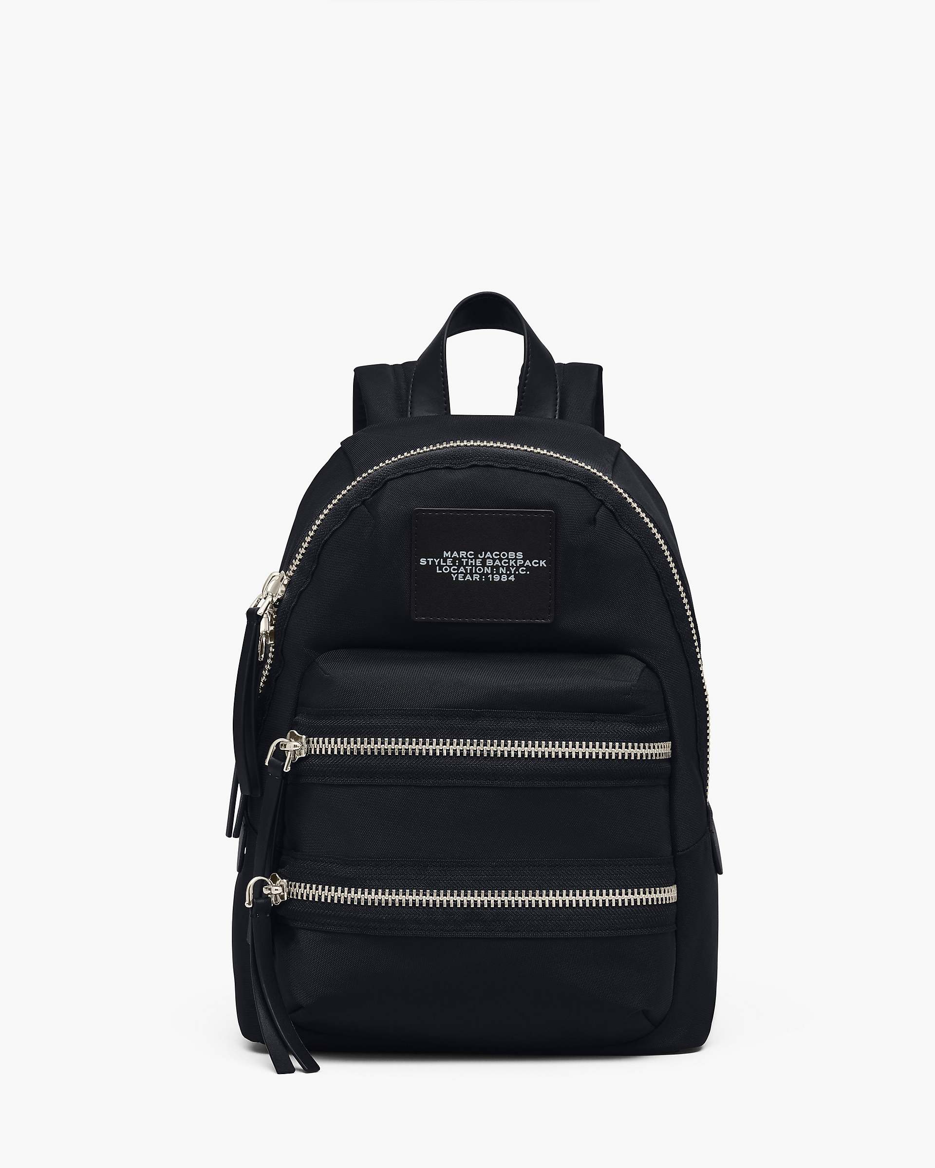 Marc Jacobs Marc Jacobs The Biker Nylon Medium Backpack Black Black