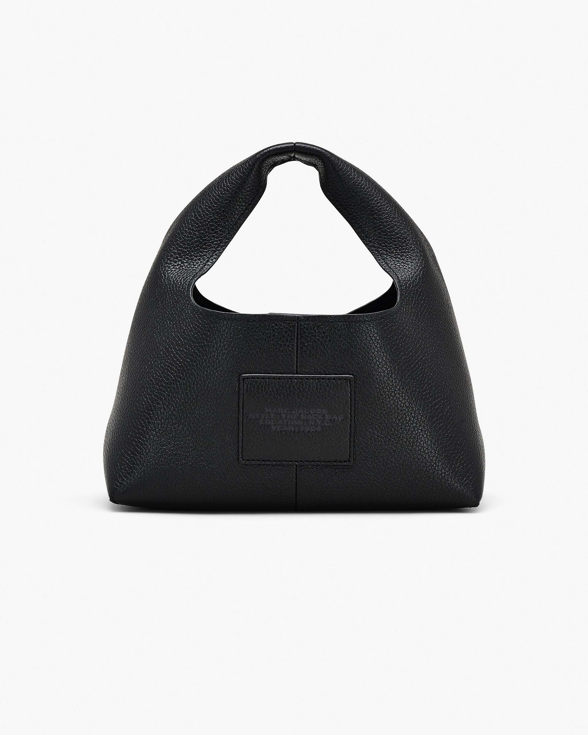 Marc Jacobs Marc Jacobs The Mini Sack Bag Tonal Black Tonal Black