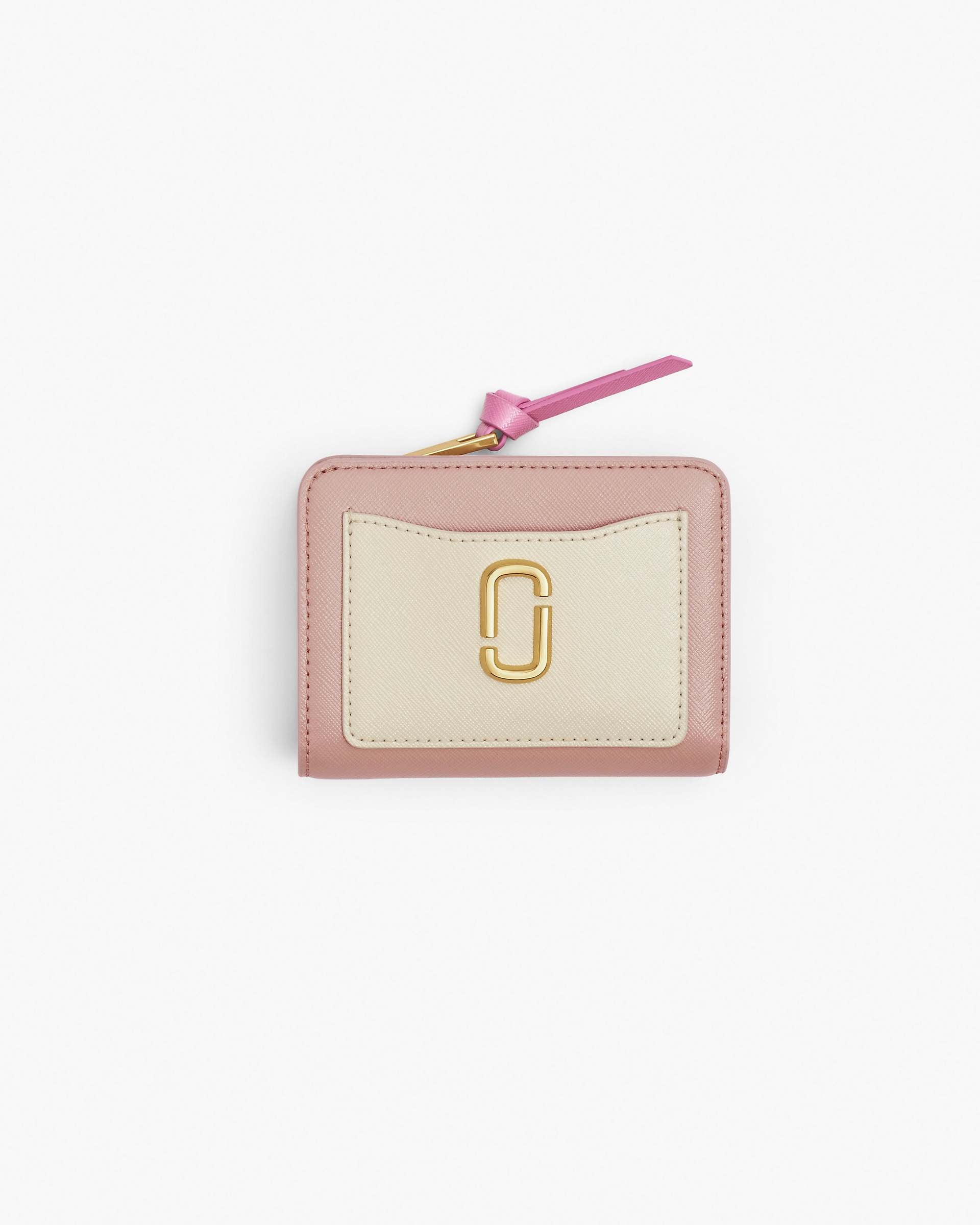 Marc Jacobs Marc Jacobs The Utility Snapshot Mini Compact Wallet Rose Multi Rose Multi